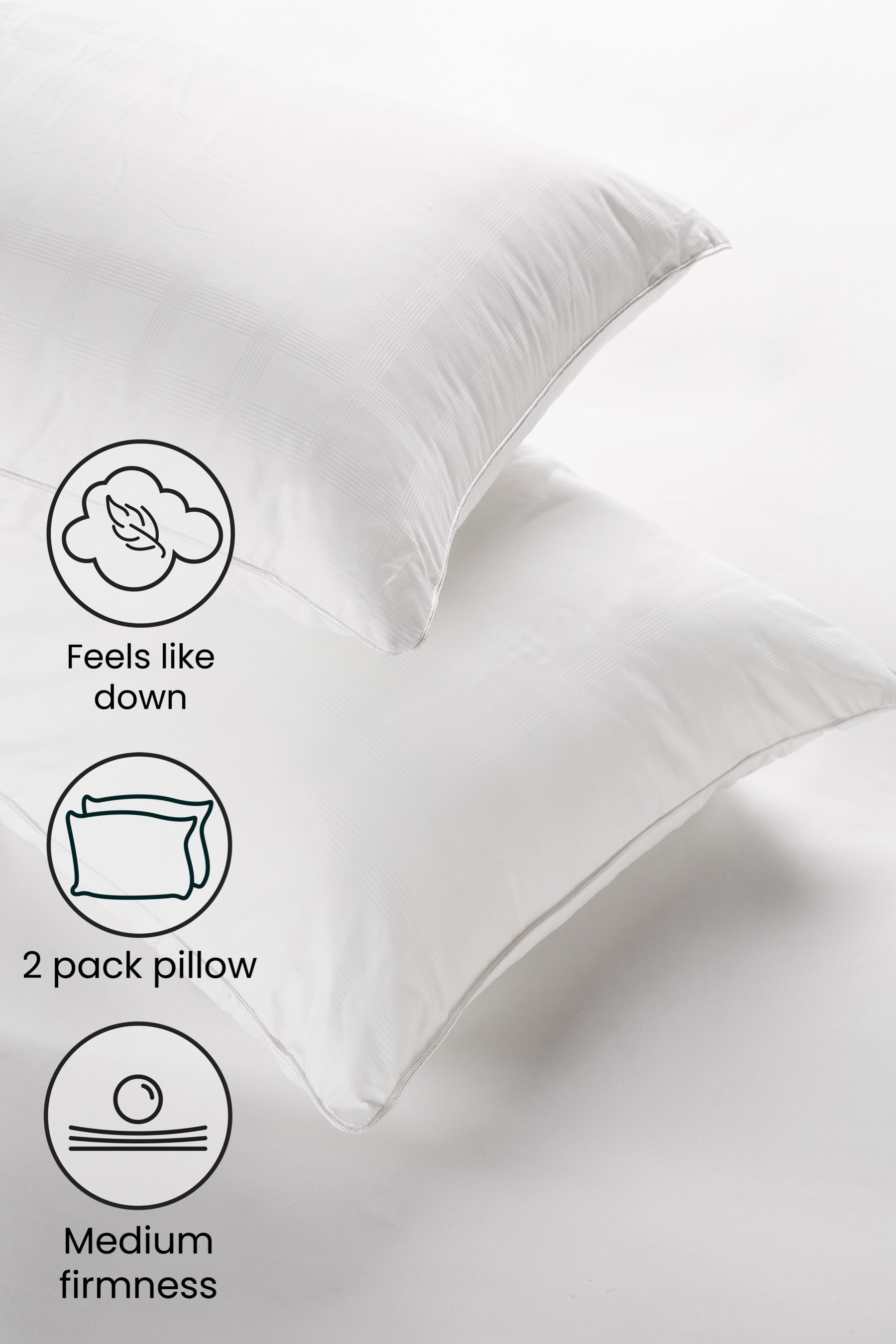 Feels like down pillows sainsburys store