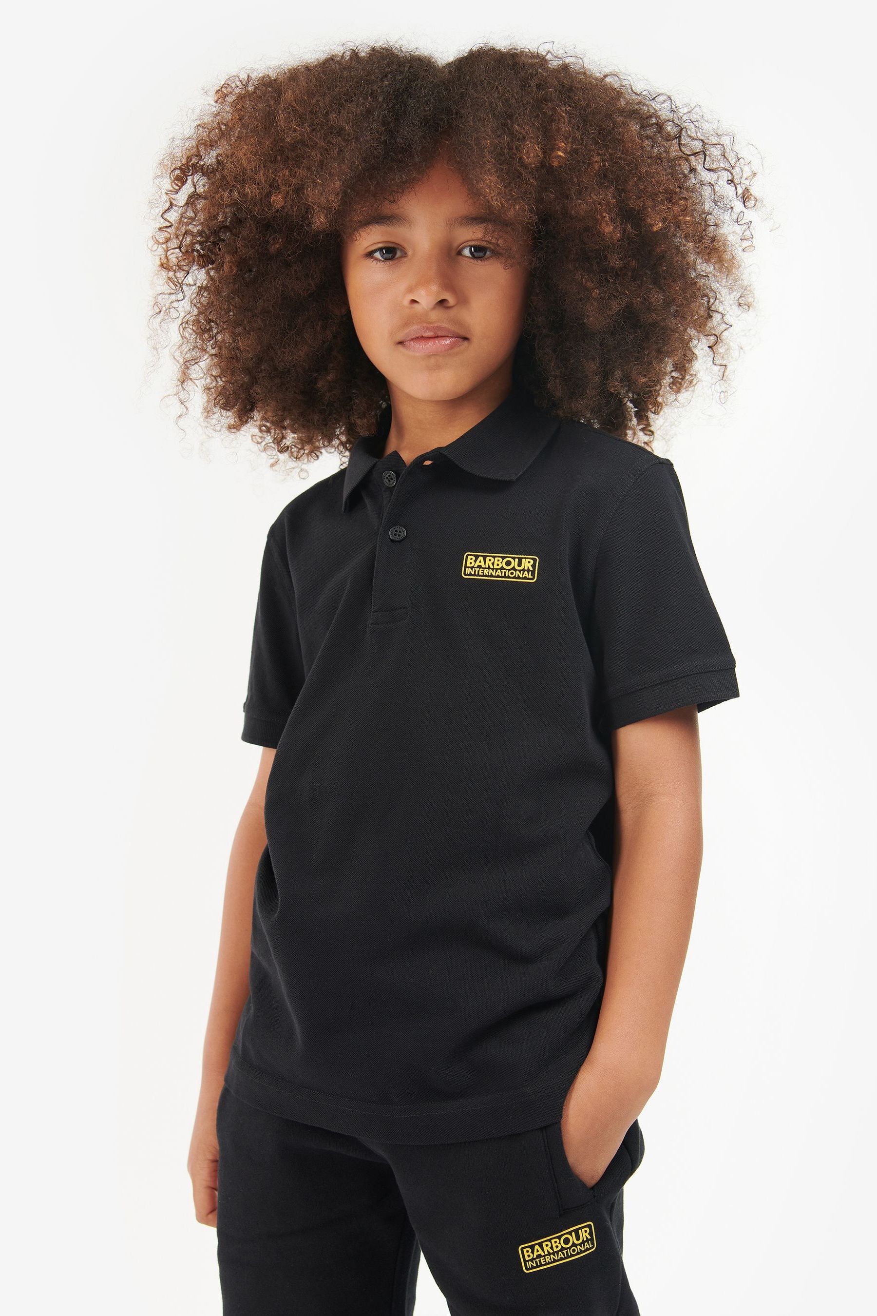 Barbour international polo shirt shop