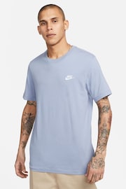 Nike Slate Grey Club T-Shirt - Image 1 of 9