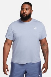 Nike Slate Grey Club T-Shirt - Image 5 of 9