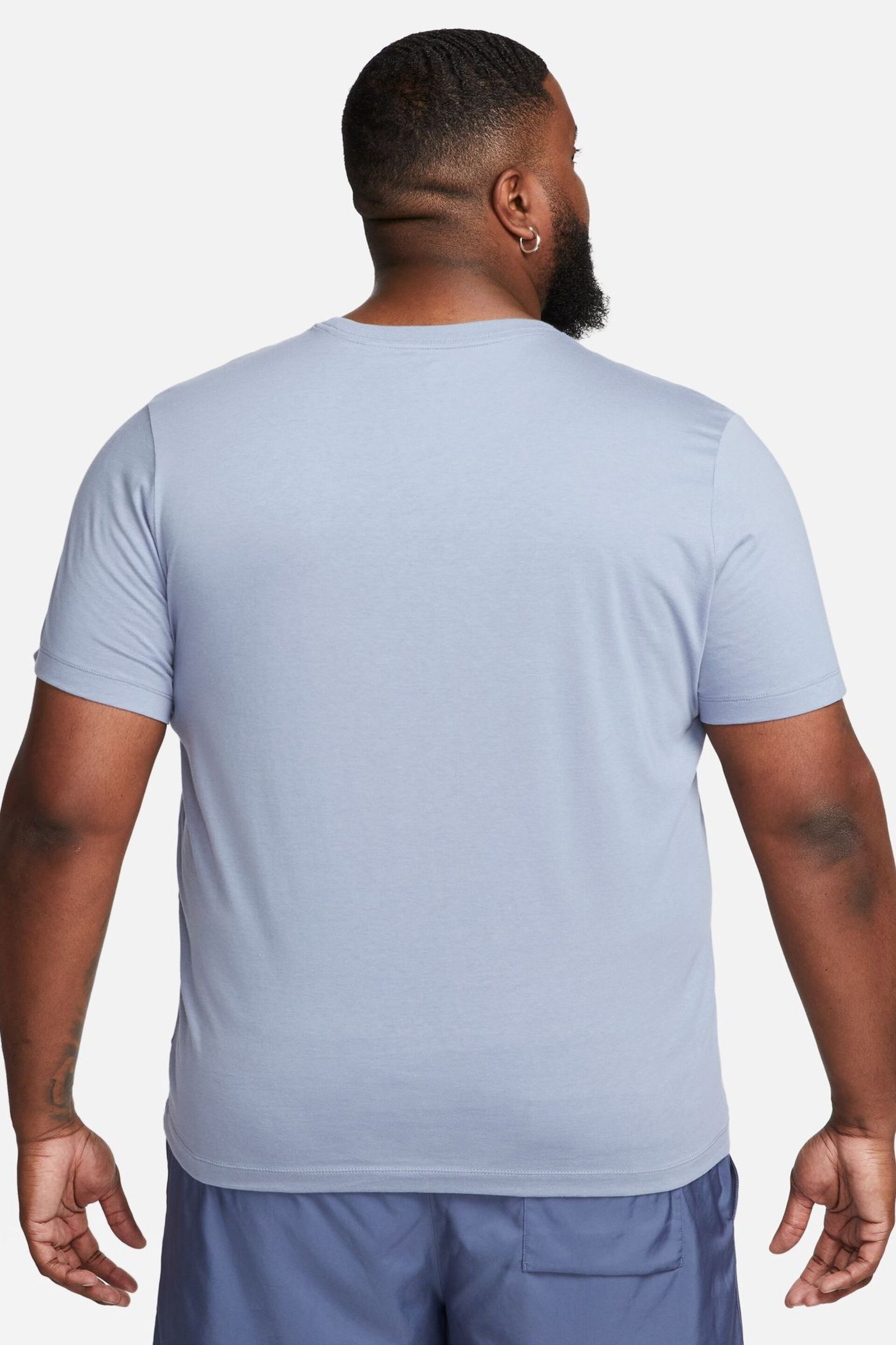 Nike Slate Grey Club T-Shirt - Image 6 of 9