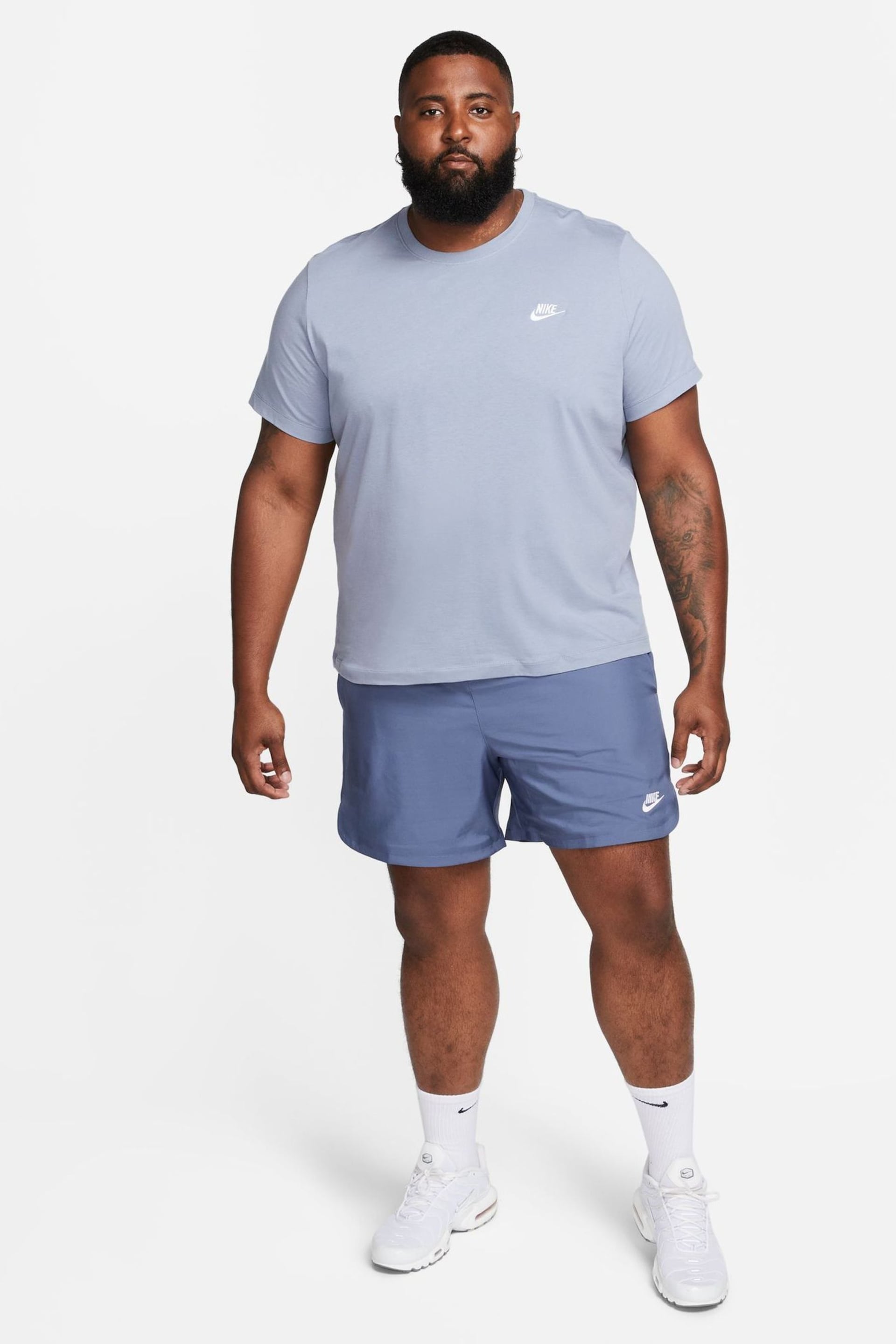 Nike Slate Grey Club T-Shirt - Image 8 of 9