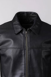 Lakeland Leather Black Renwick Collared Leather Jacket - Image 10 of 12