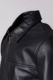 Lakeland Leather Black Renwick Collared Leather Jacket - Image 12 of 12