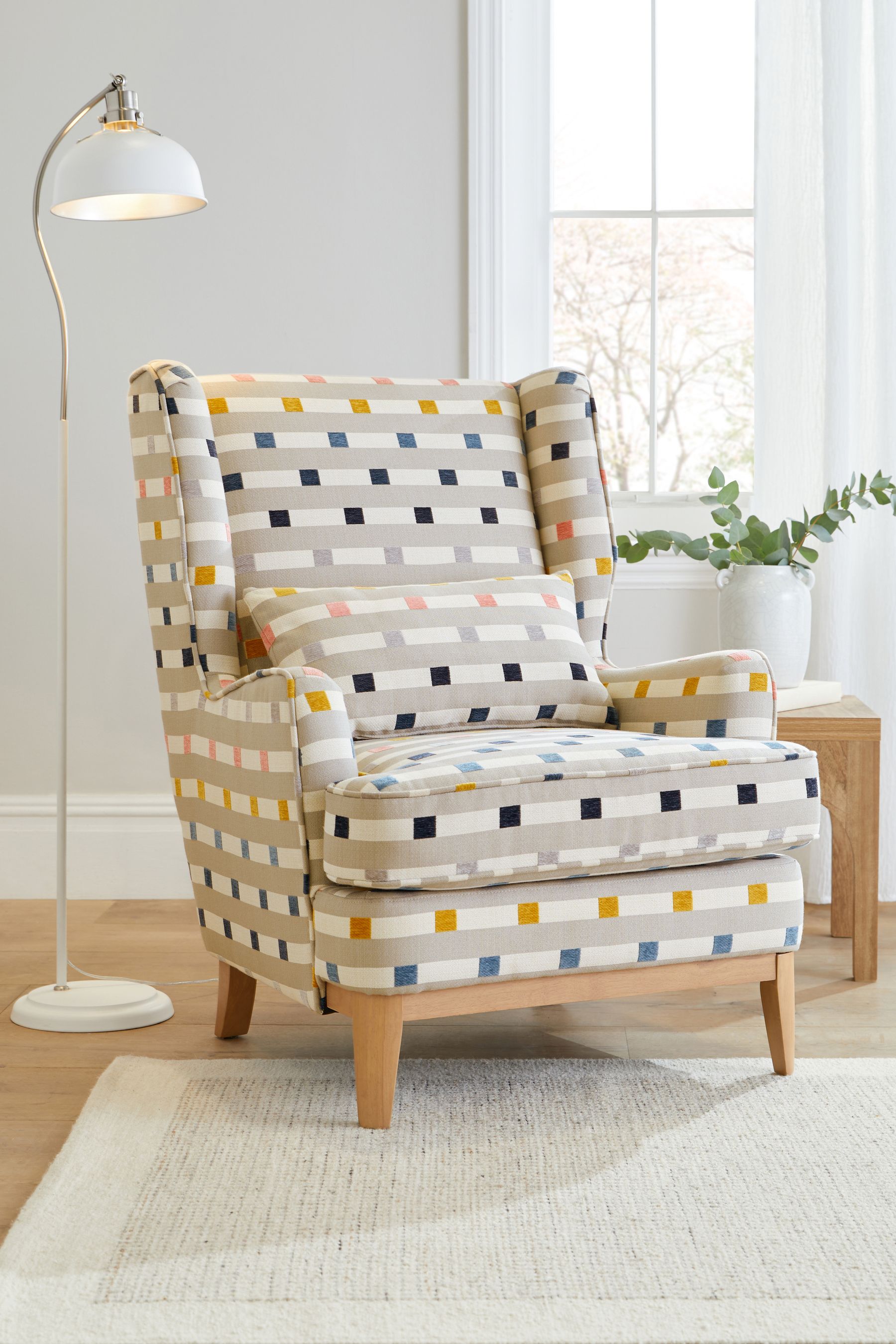 Chunky armchair best sale