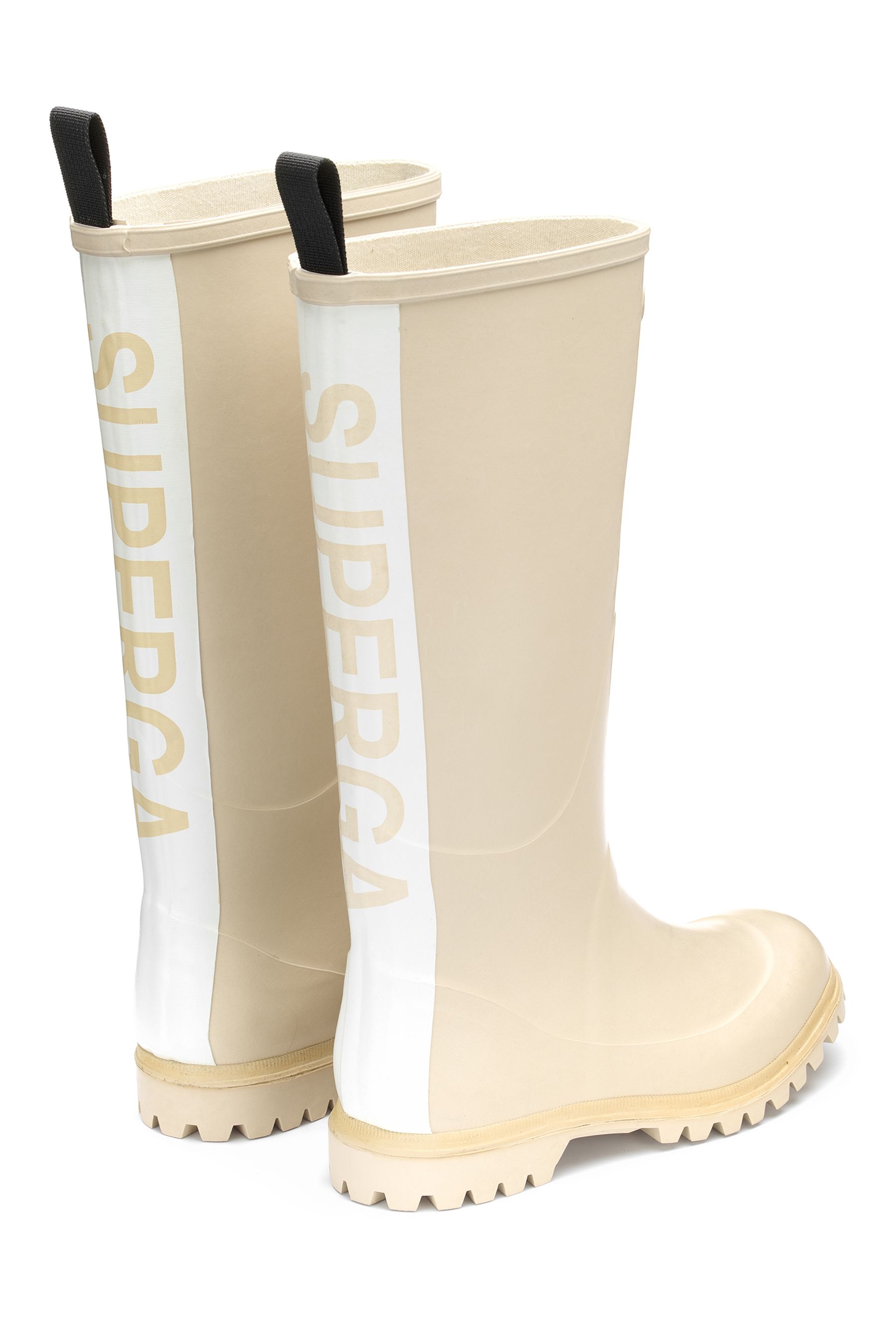 Buy Superga Natural 799 Lettering Rubber Boots from Next Luxembourg