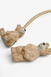 Set of 2 Natural Magnetic Barnaby The Bear Curtain Tie Backs - Image 4 of 4