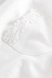 White Daisy Pocket T-Shirt (1.5-16yrs) - Image 7 of 7