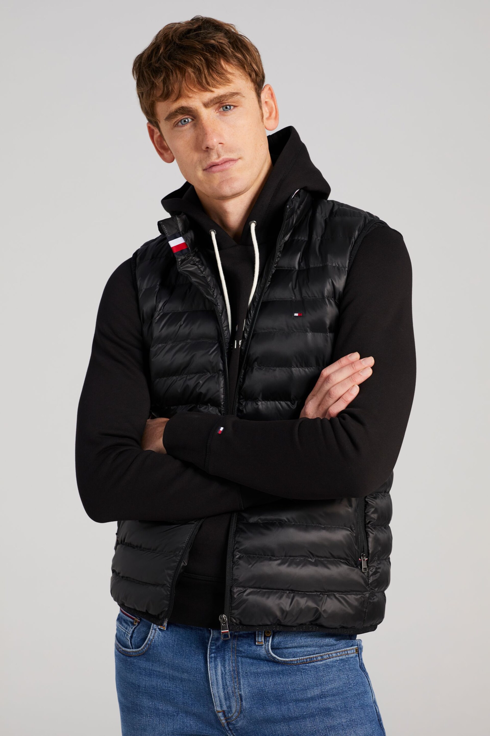 Tommy Hilfiger Core Packable Circular Vest - Image 1 of 5