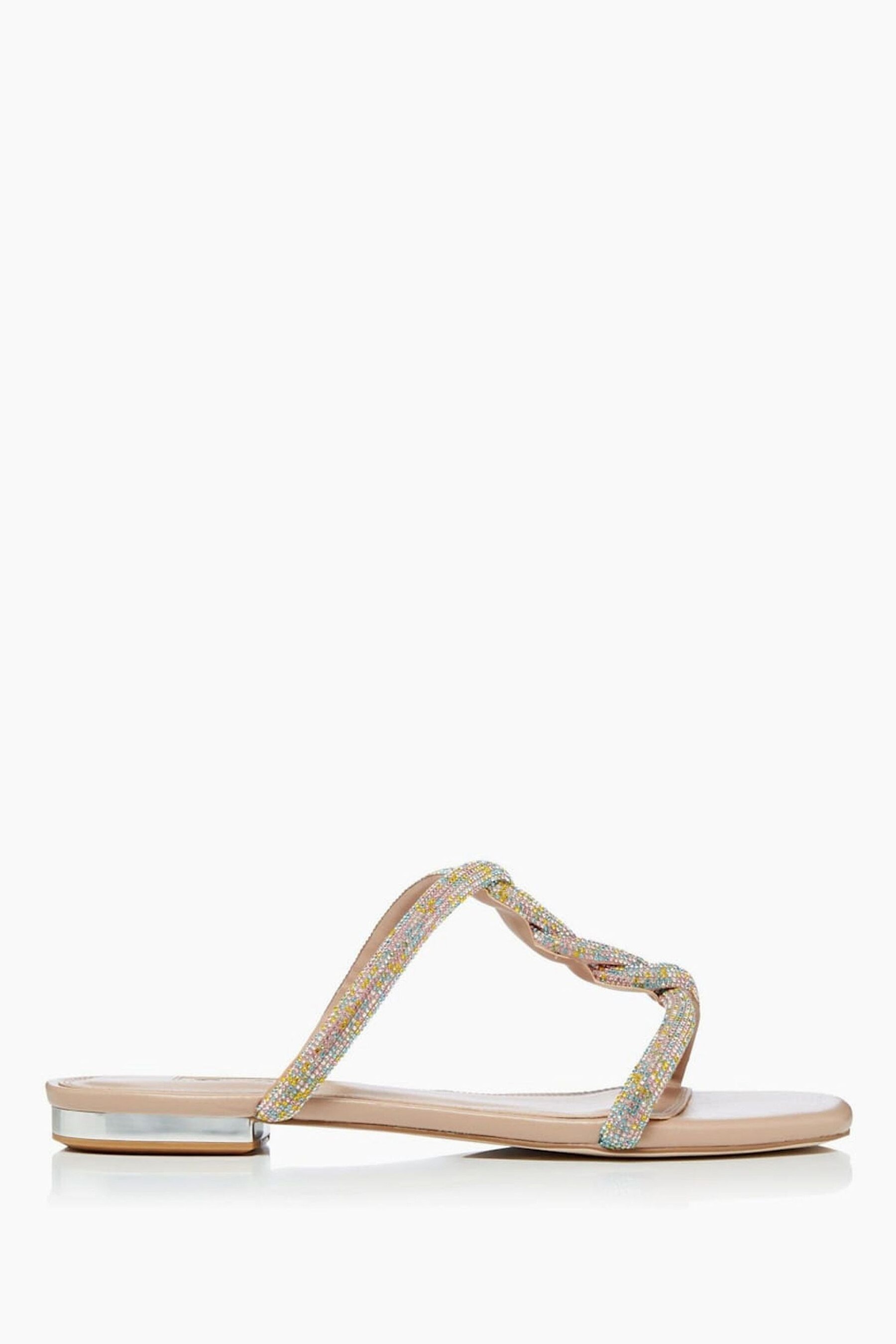 Dune flat sparkly sandals shop