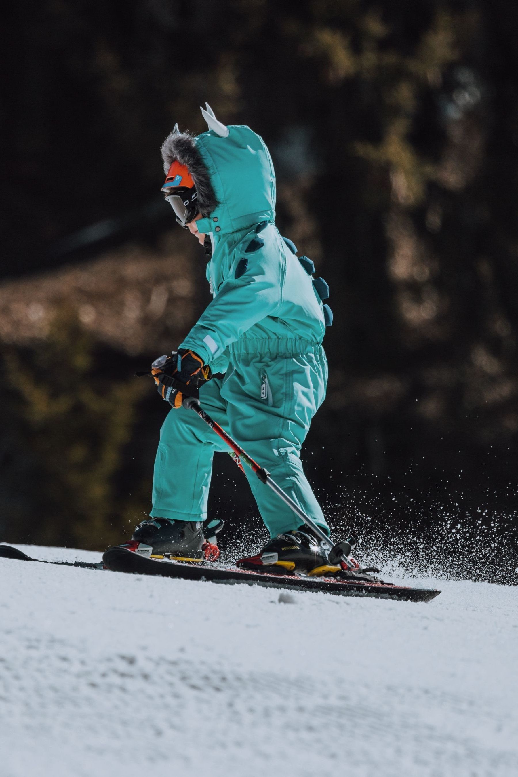 Buy Roarsome Green Spike Dinosaur Ski Suit from Next Luxembourg