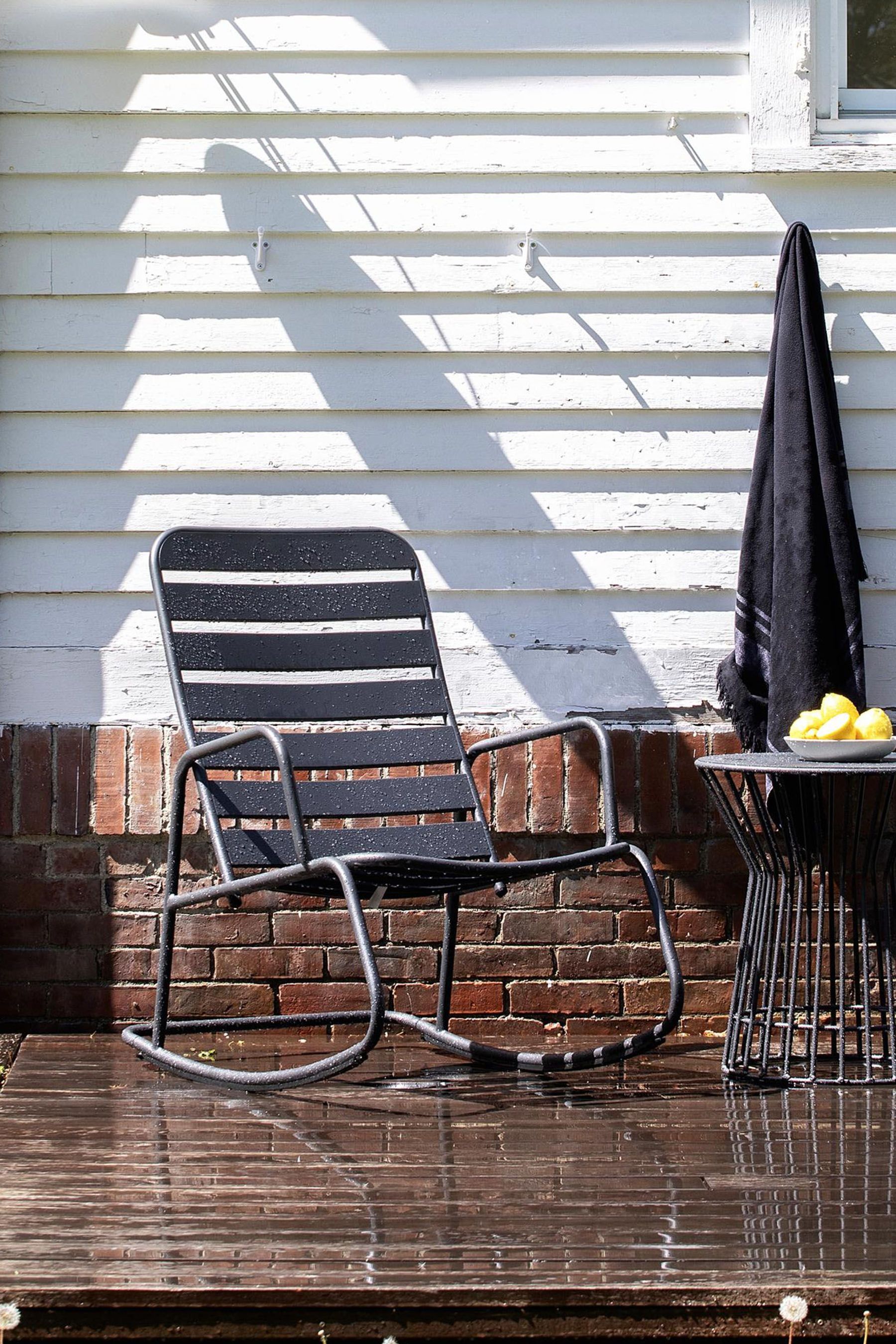 Charcoal rocking chair online