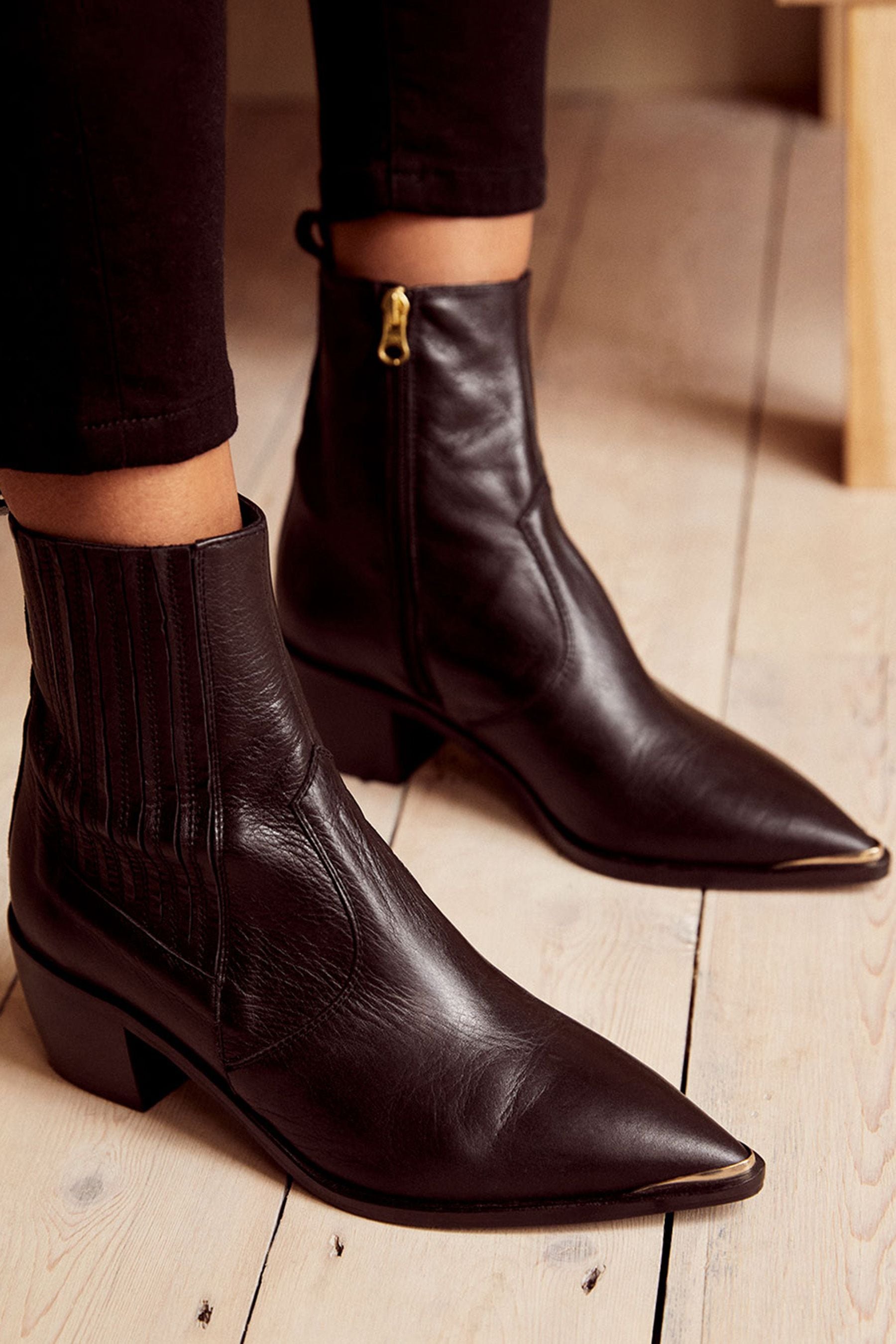 Mint velvet black ankle boots online