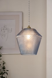 Blue Mia Easy Fit Lamp Shade - Image 1 of 7