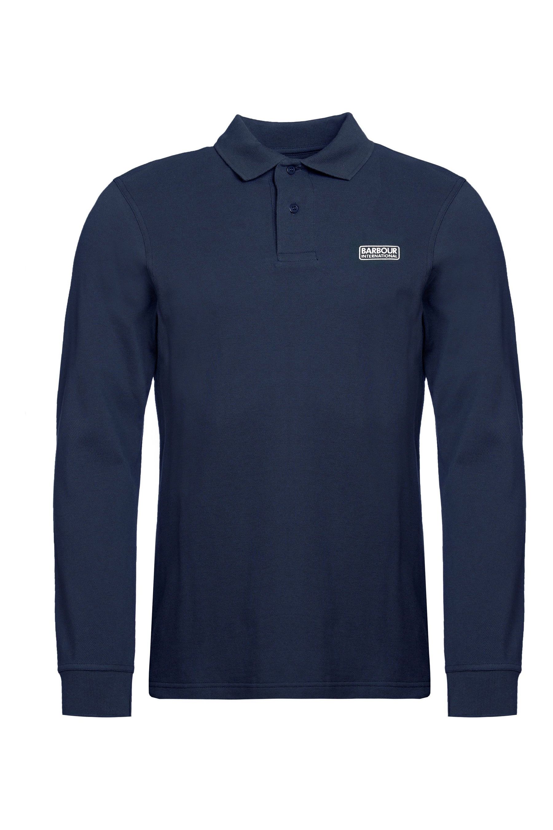 Barbour international long sleeve polo shirt new arrivals