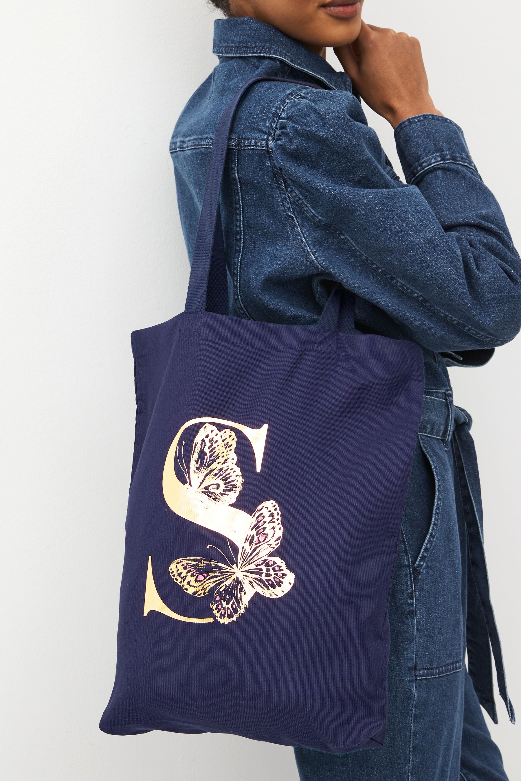 Next navy bag new arrivals