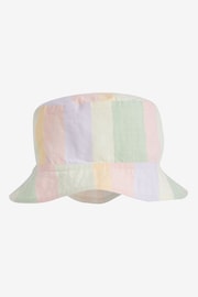 Multi Pastel Stripe Bucket Hat (3mths-10yrs) - Image 1 of 2