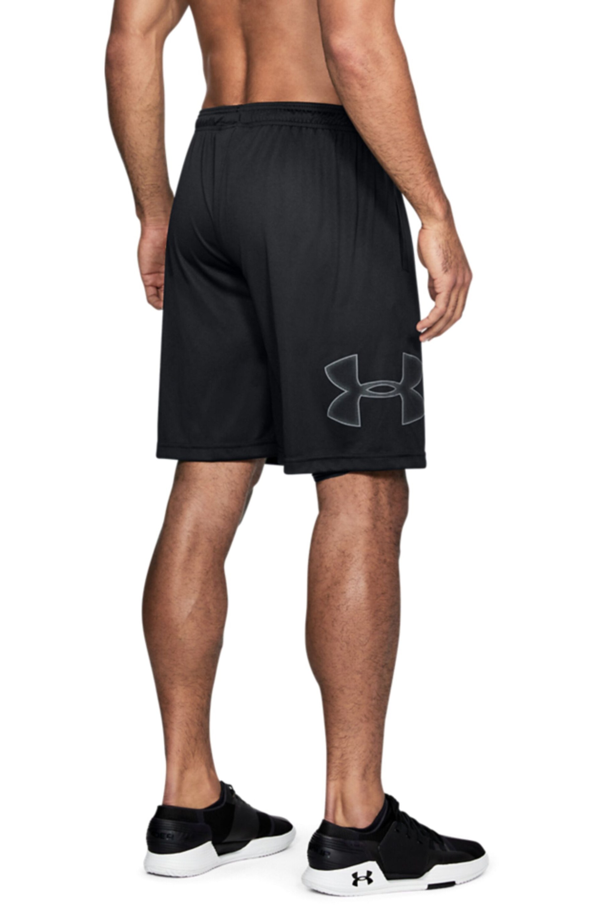 Under Armour Black Tech Graphic Shorts - Image 4 of 6