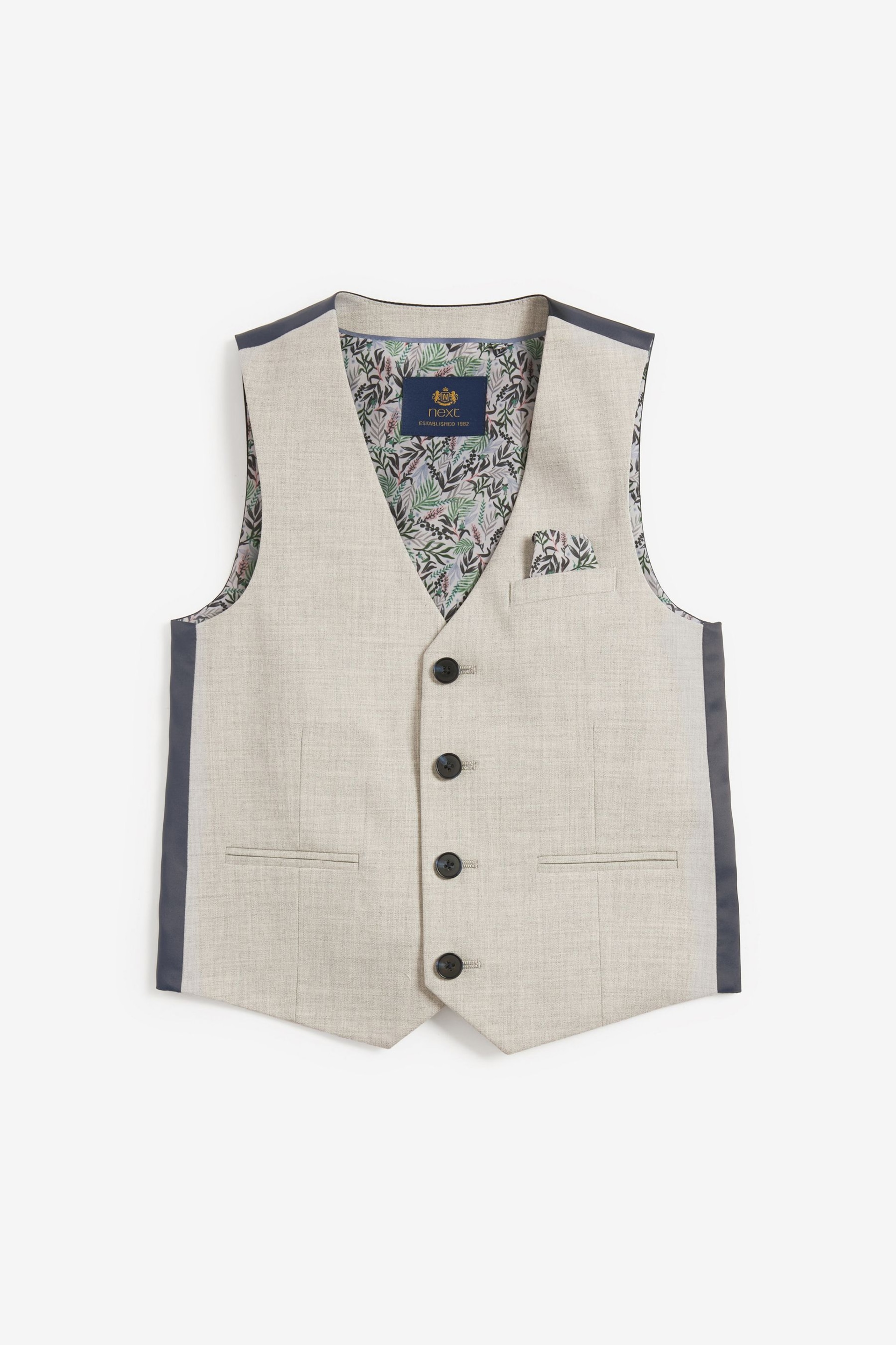 Grey Stand Alone Waistcoat (12mths-16yrs) - Image 1 of 3