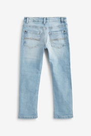 Blue Bleach Regular Fit Rich Stretch Jeans (3-17yrs) - Image 5 of 6