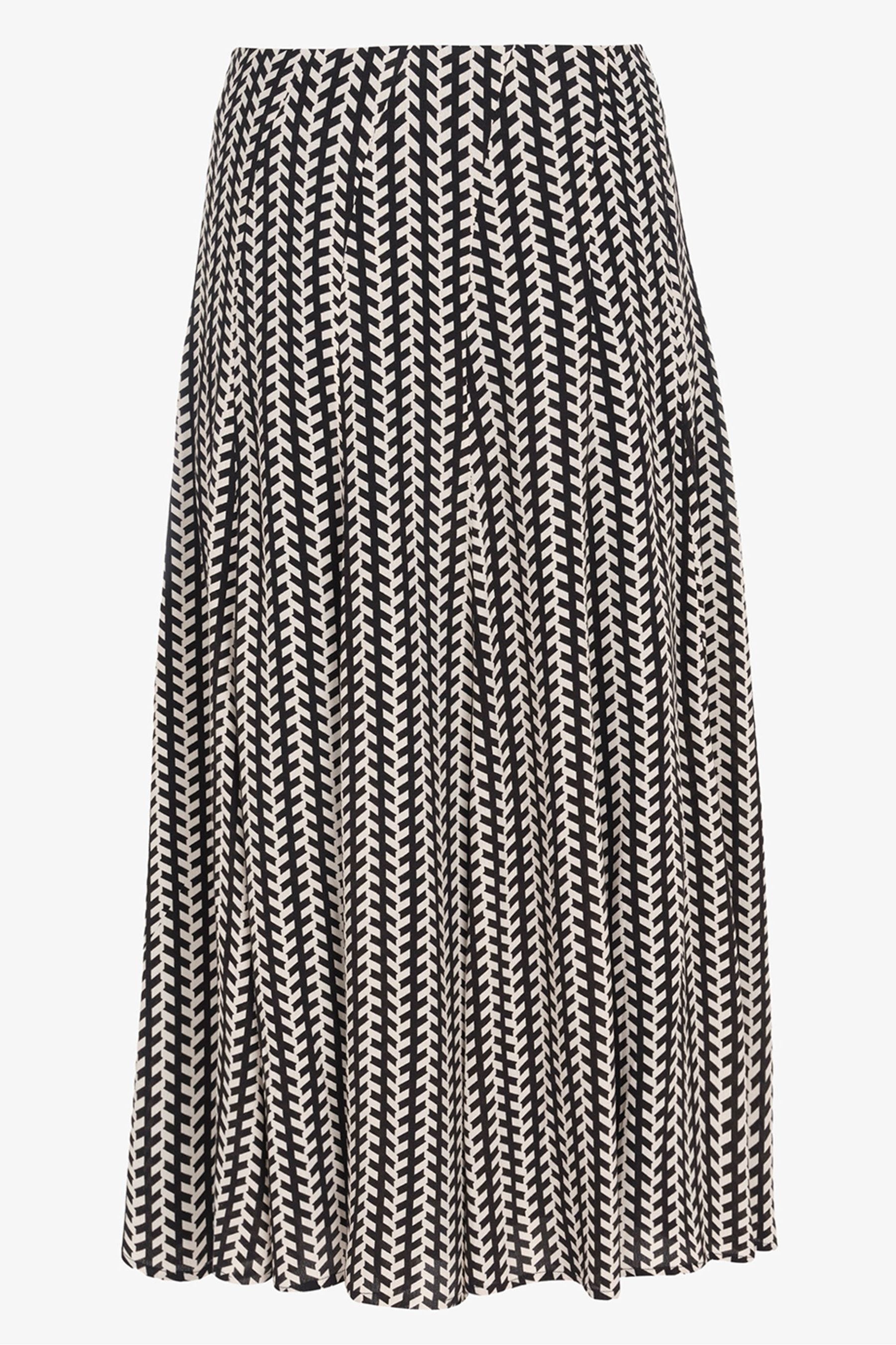 Buy Mint Velvet Cream Hallie Print Midi Skirt from Next Latvia
