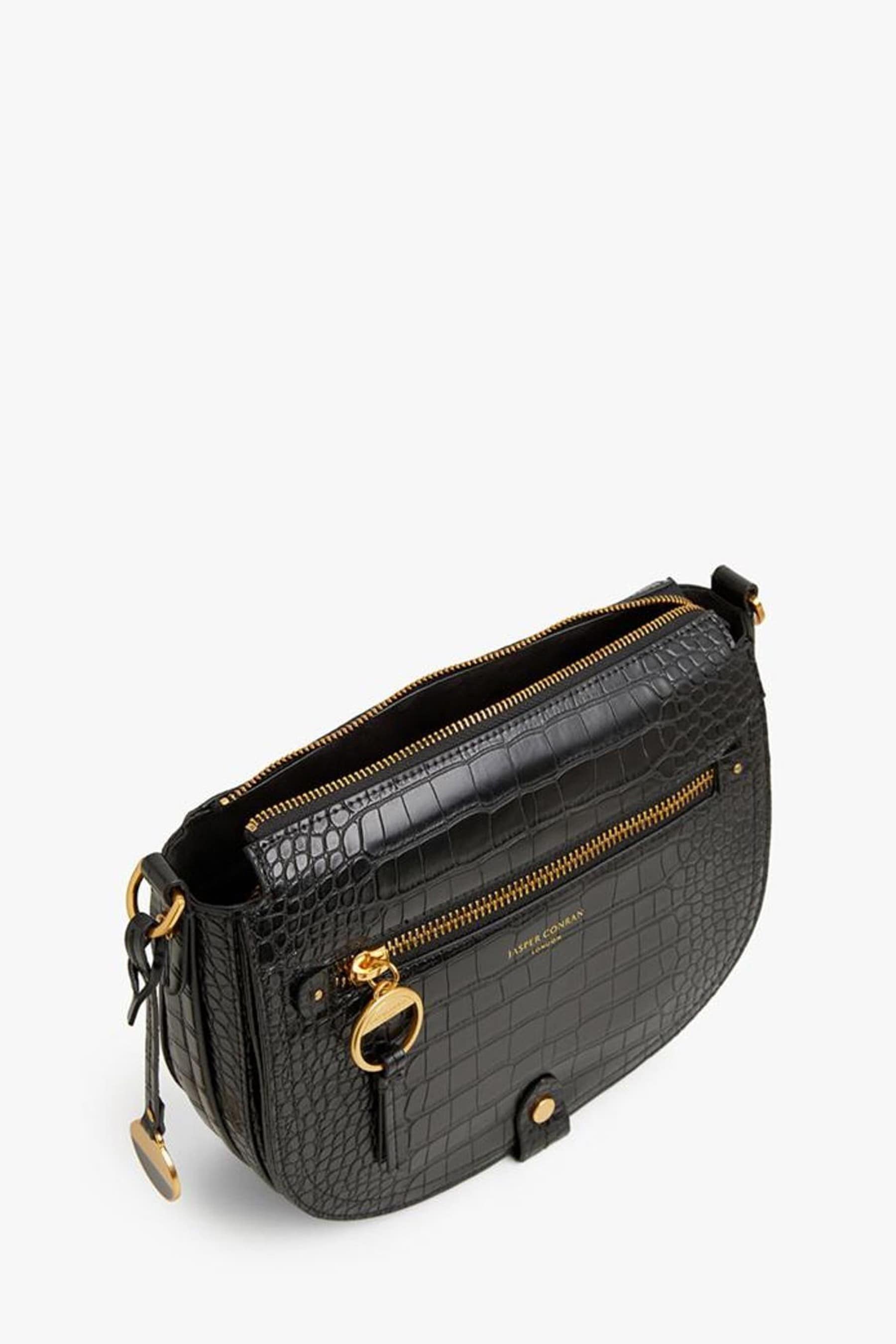 Jasper conran black saddle bag new arrivals