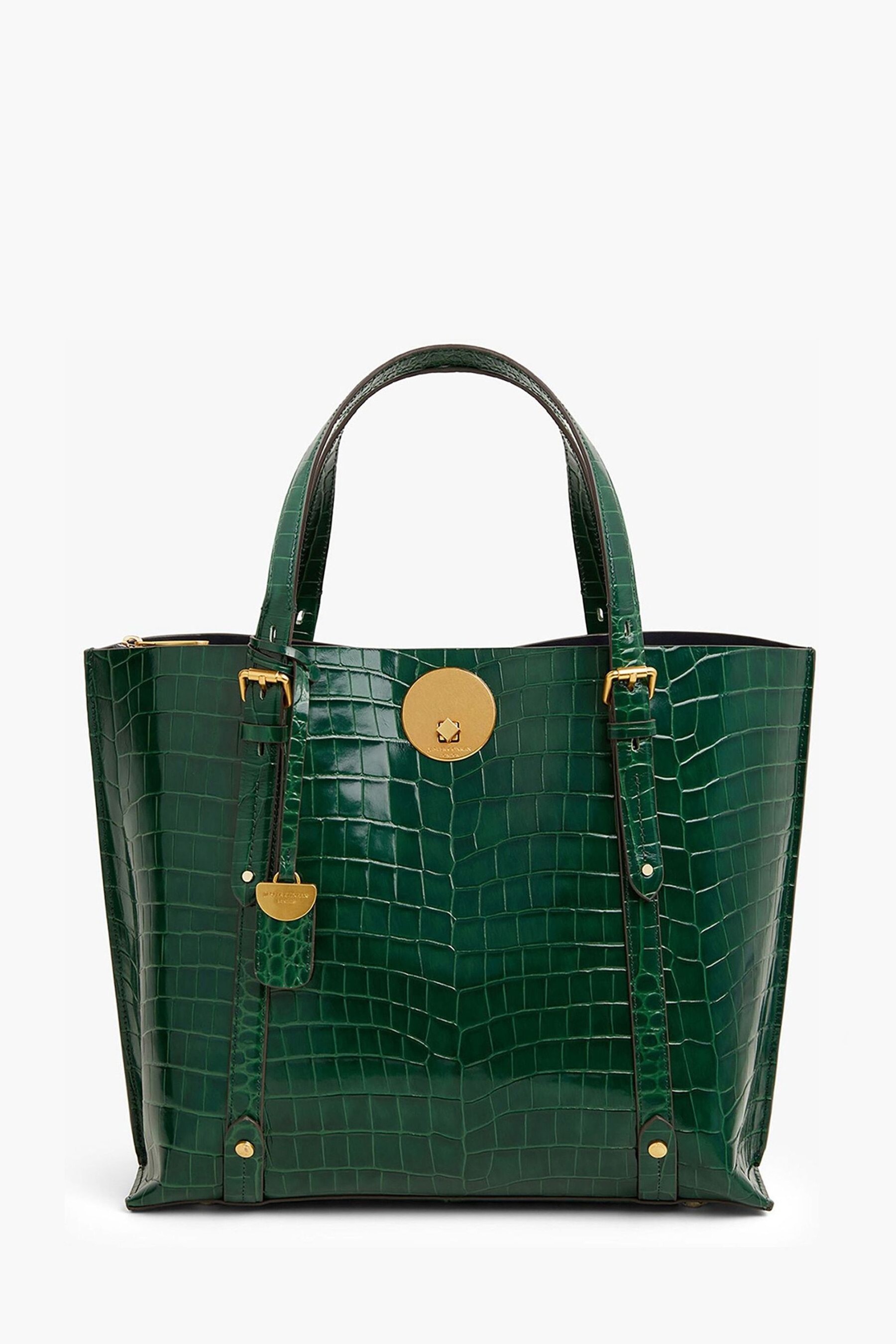 Buy Jasper Conran London Alexis Croc Leather Grab Tote Bag from Next Ireland