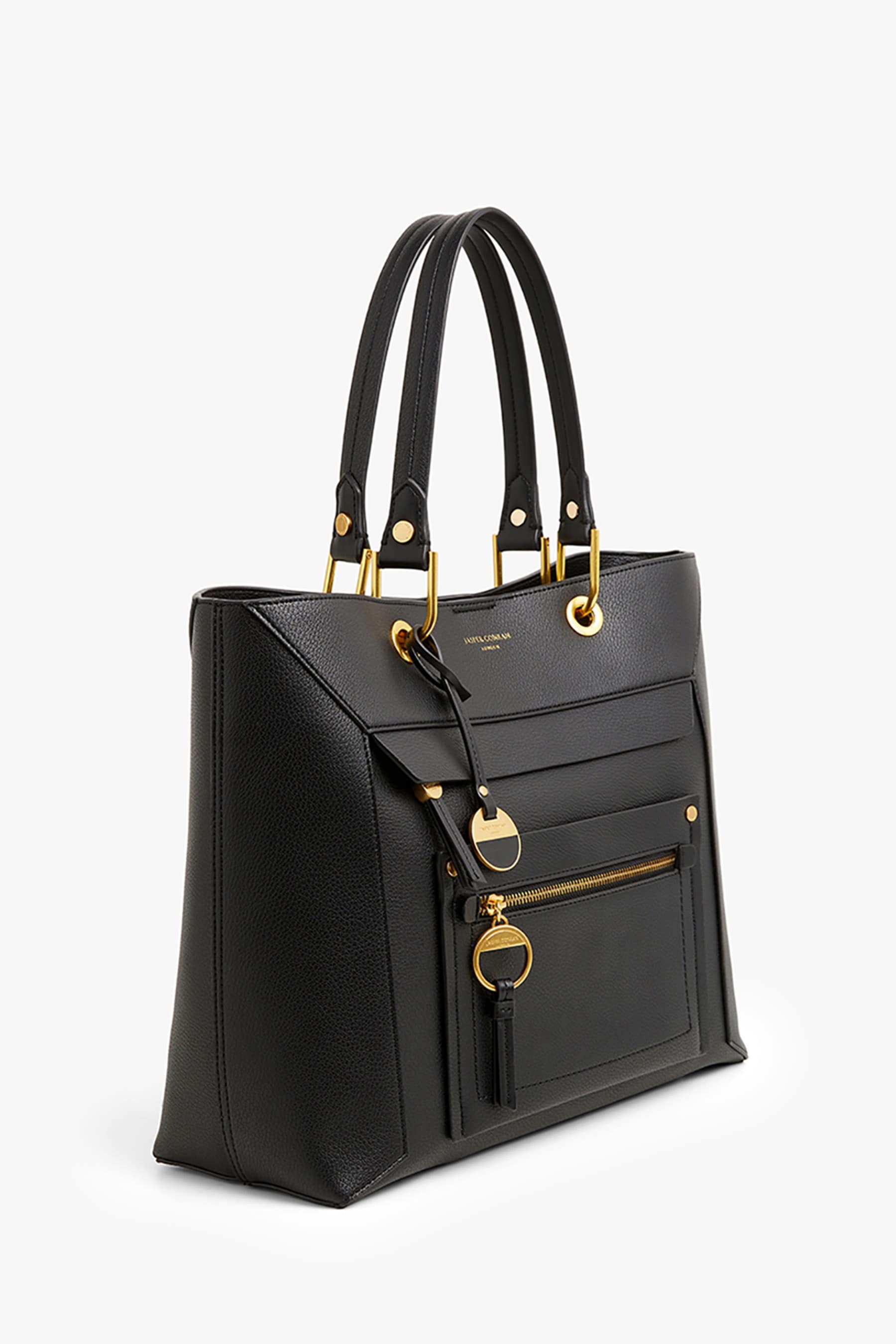 Buy Jasper Conran London Agatha Black Shopper Bag from Next Ireland