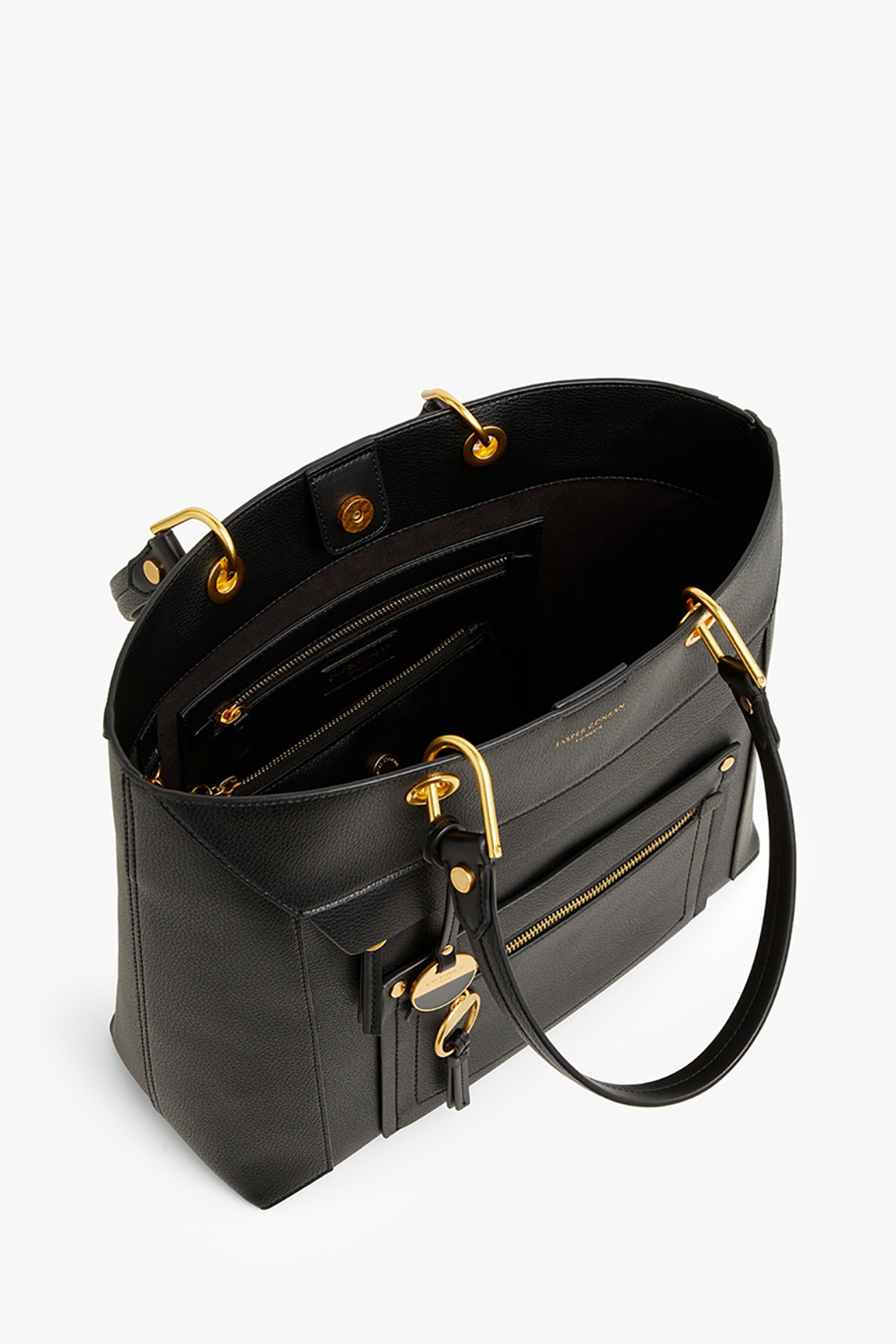 Buy Jasper Conran London Agatha Black Shopper Bag from Next Germany