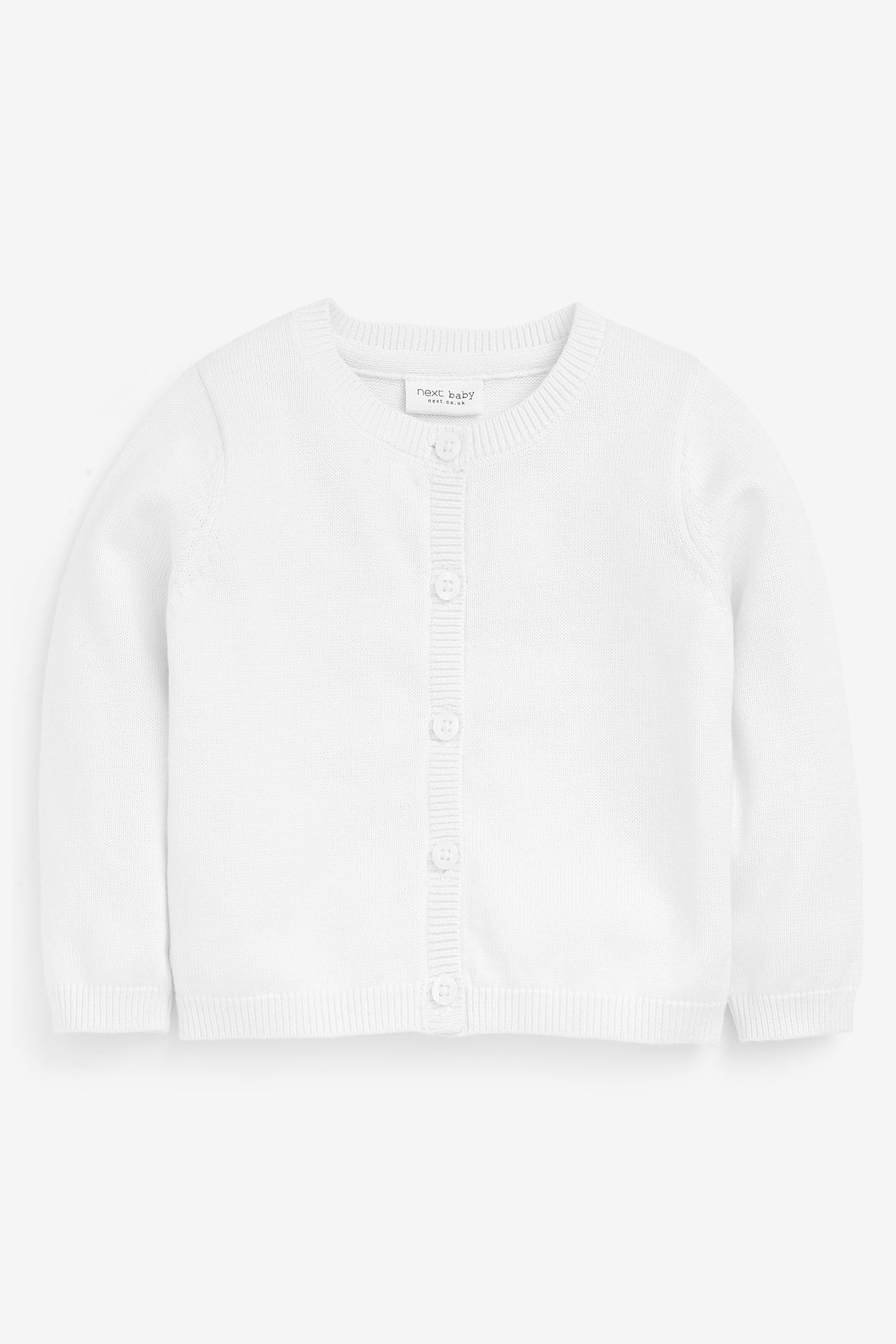 Next baby girl white cardigan cheap