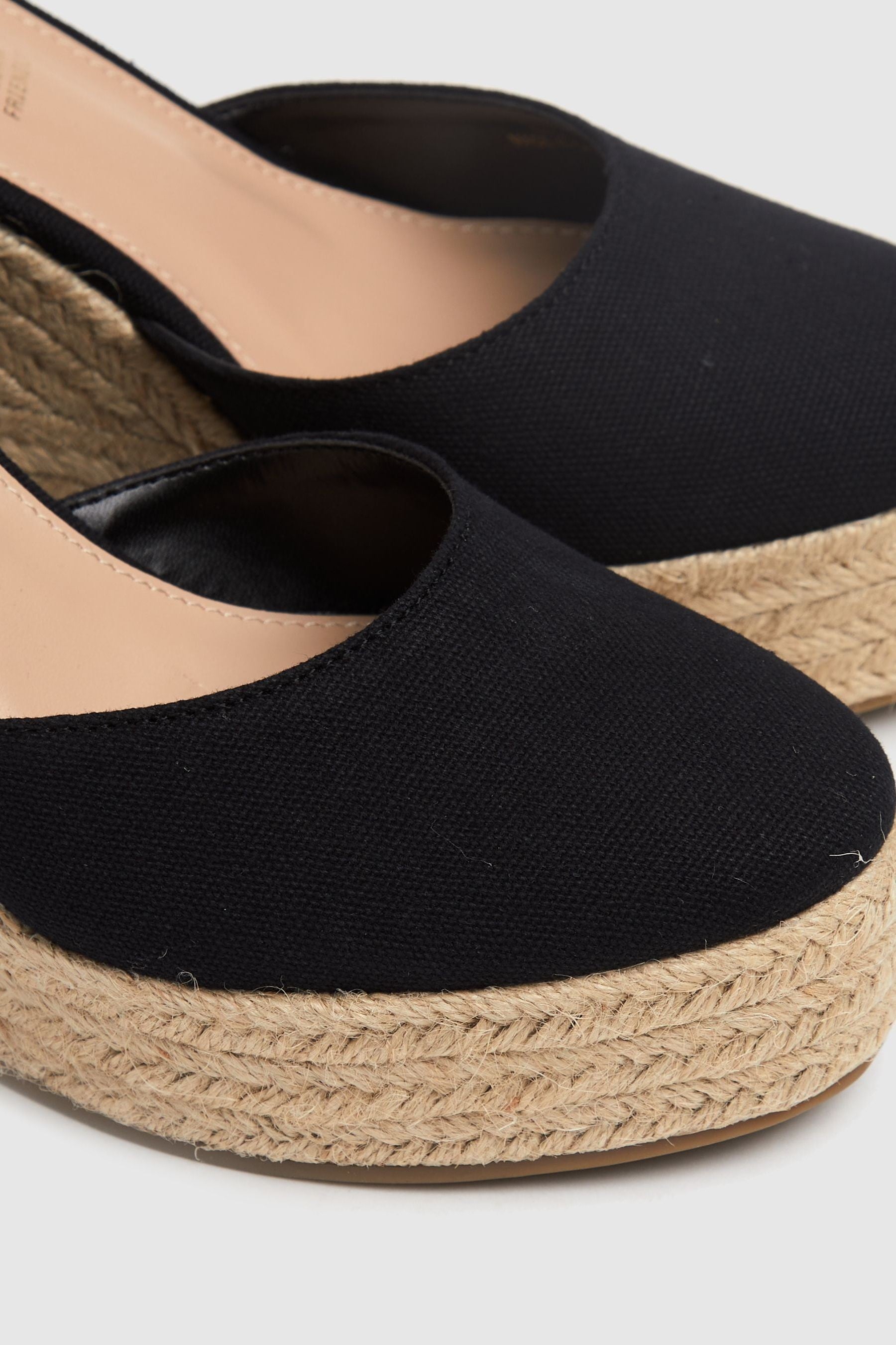 Buy Schuh Black Vertigo Closed Toe Espadrilles from Next USA