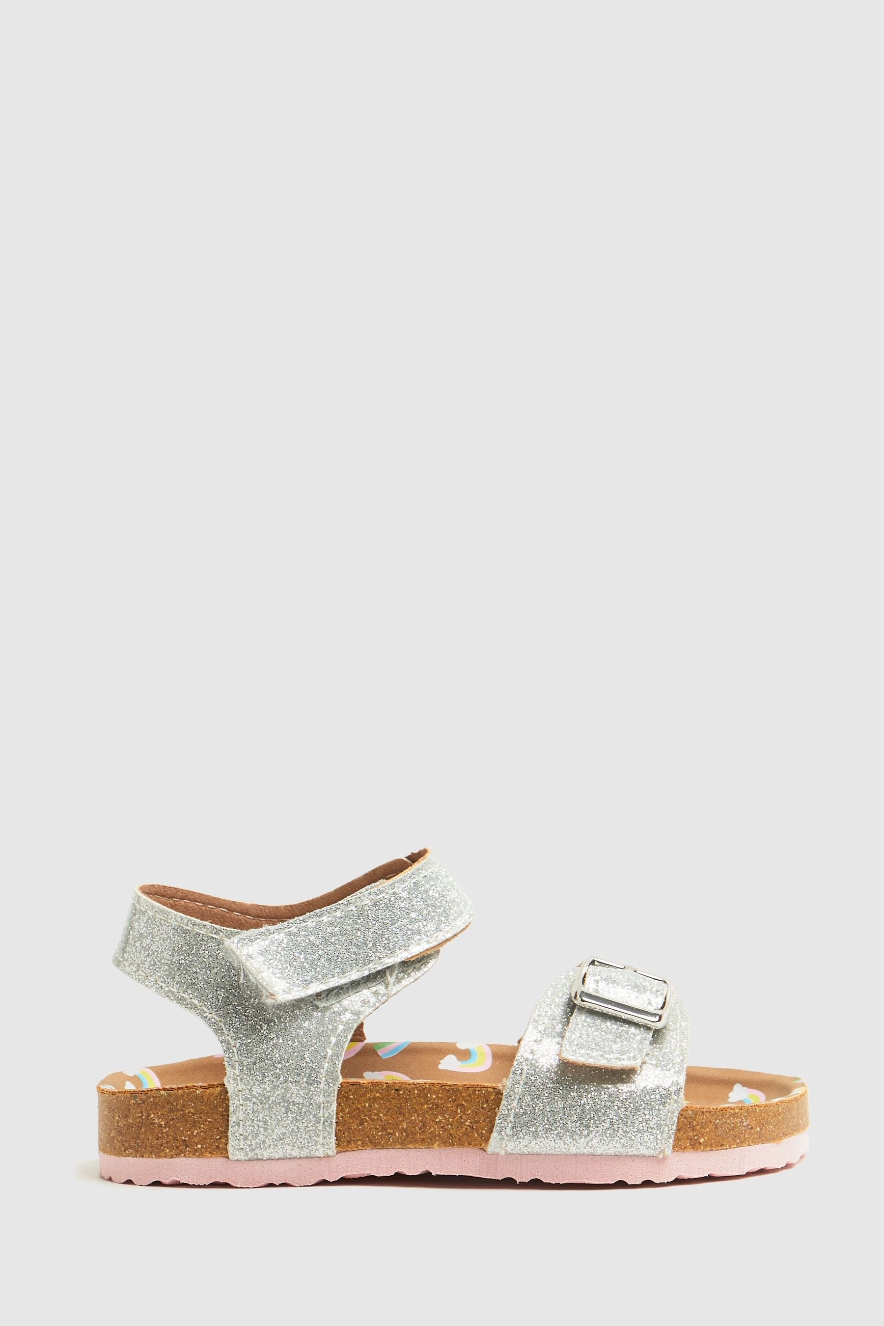 Next glitter sandals deals