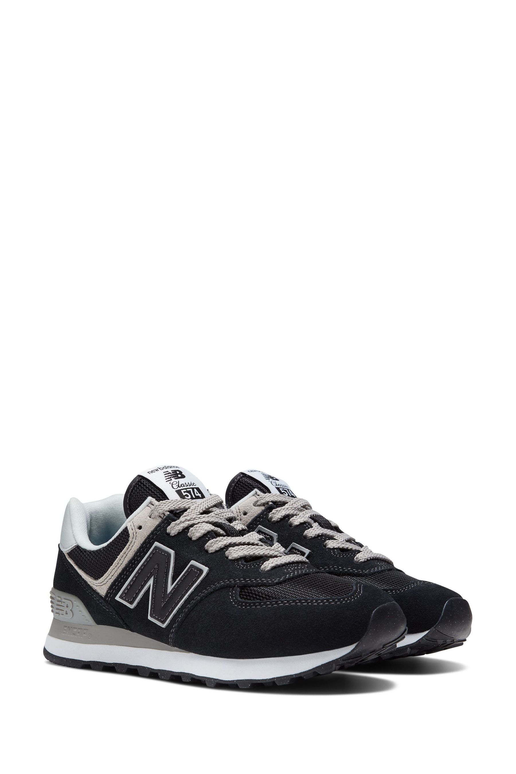 Acheter Noir New Balance Womens 574 Trainers from Next Luxembourg