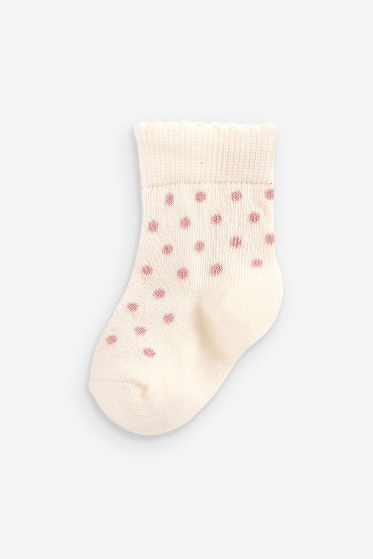 Pink Spot Baby Socks 5 Pack (0mths-2yrs) - Image 7 of 7