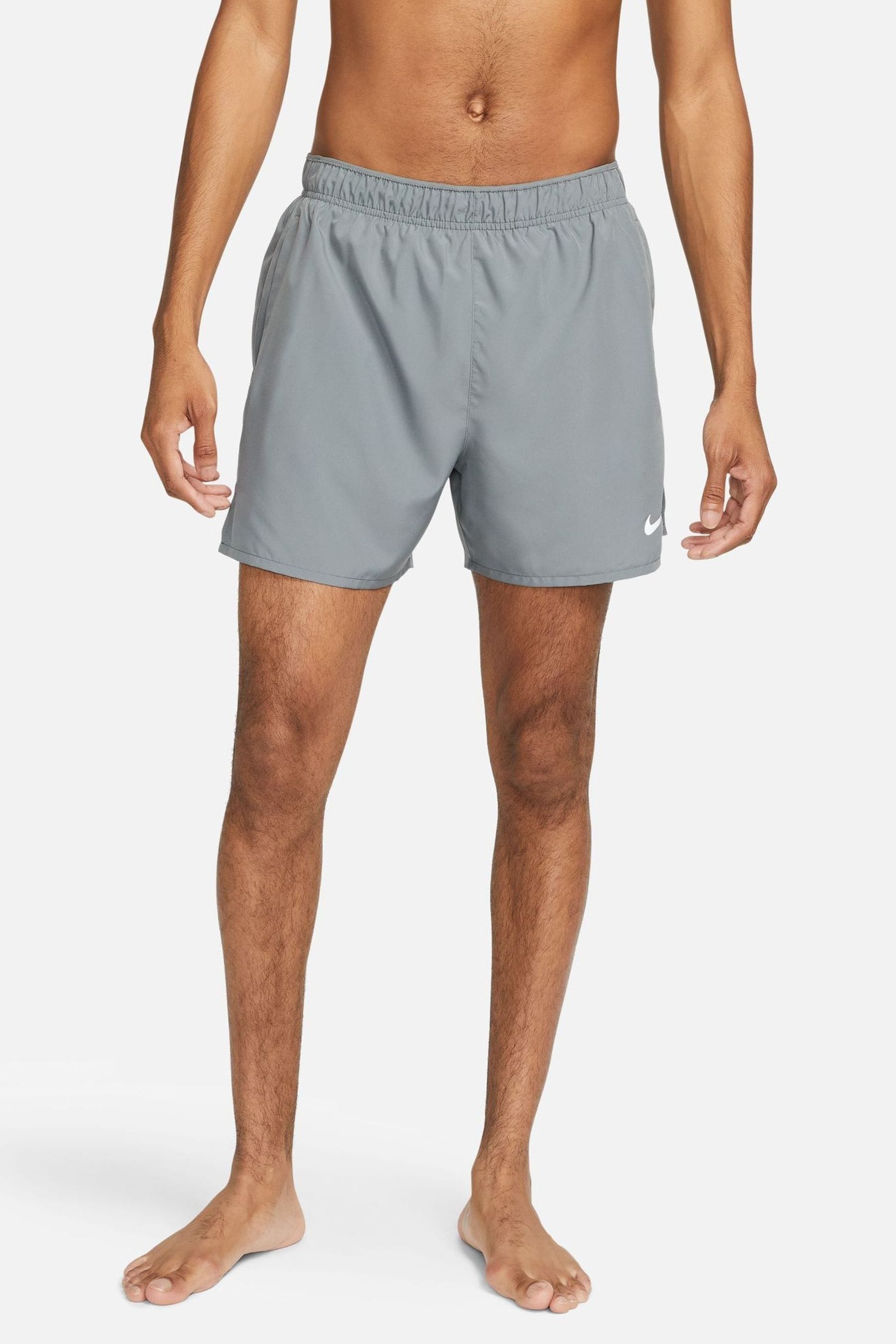 Buy Nike Light Grey Dri FIT Challenger 5 inch Brief Lined Running Shorts from the Next UK online shop