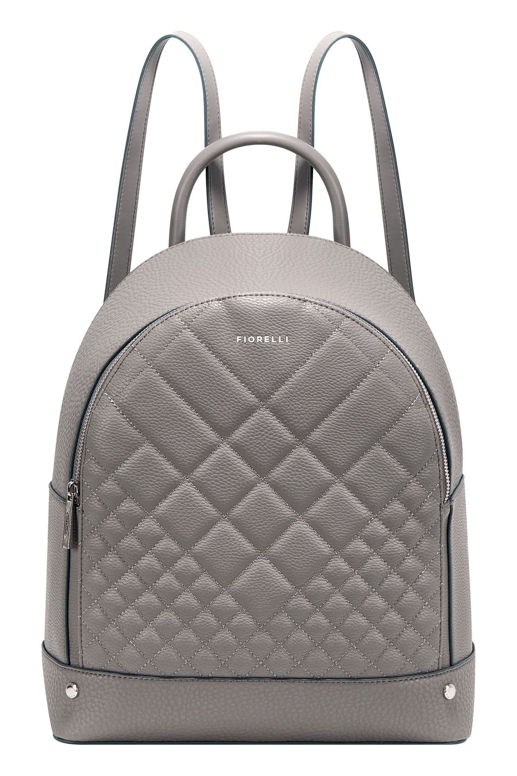 Fiorelli grey backpack discount