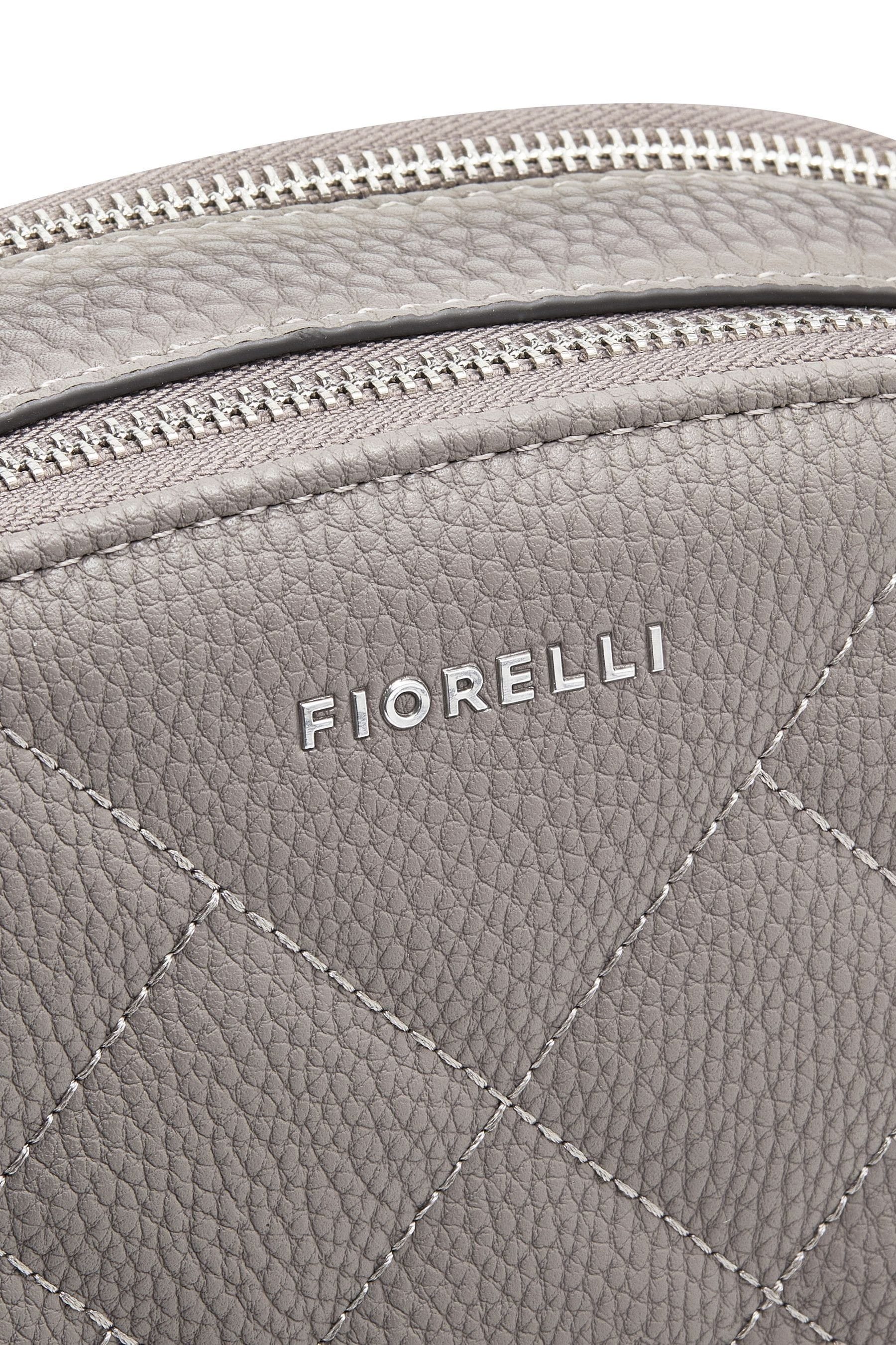 Buy Fiorelli Arelia Grey Slate Quilt Cross Body Bag from Next Luxembourg