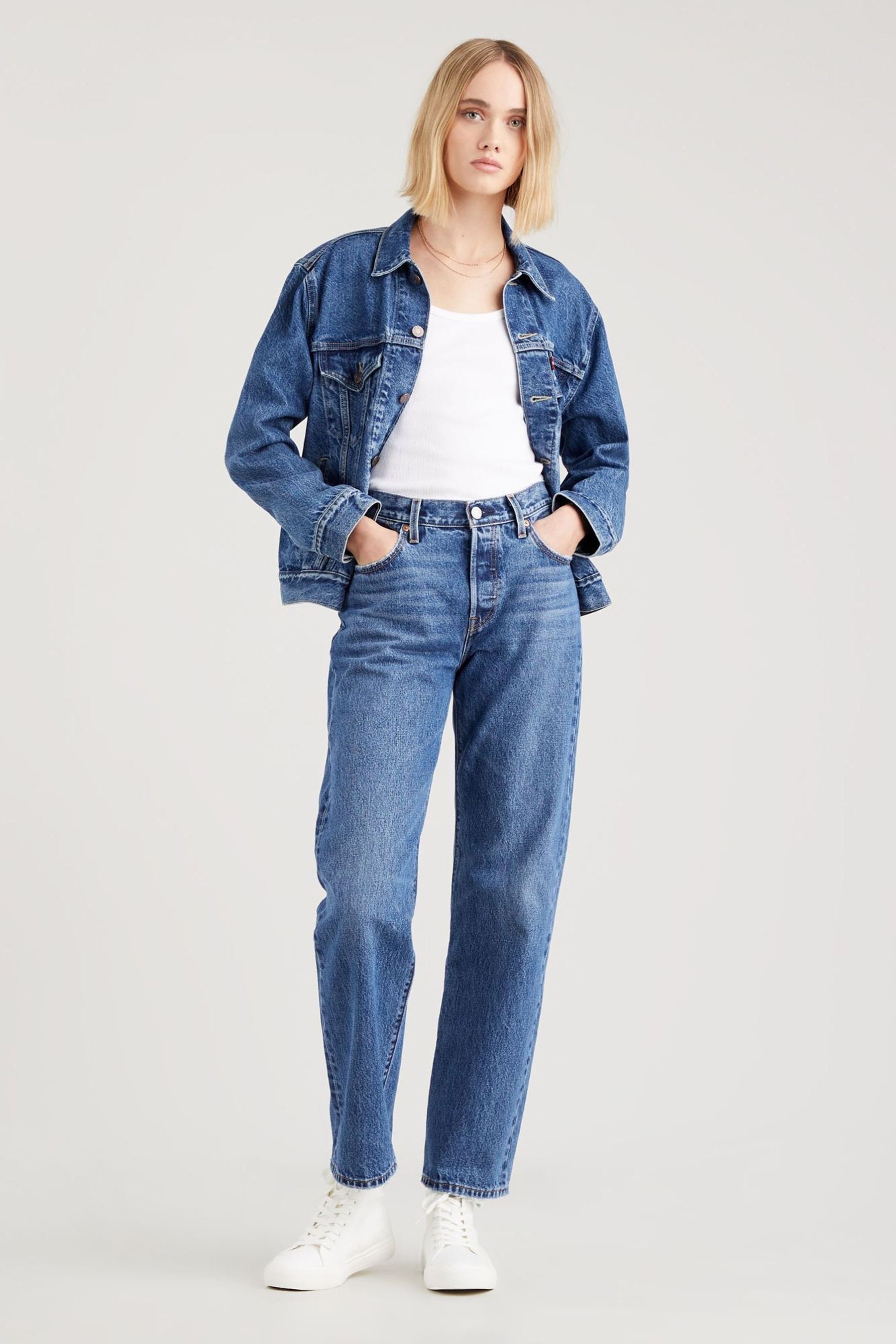 Buy Levi s Mad Love 501 90s Straight Fit Jeans from Next Luxembourg