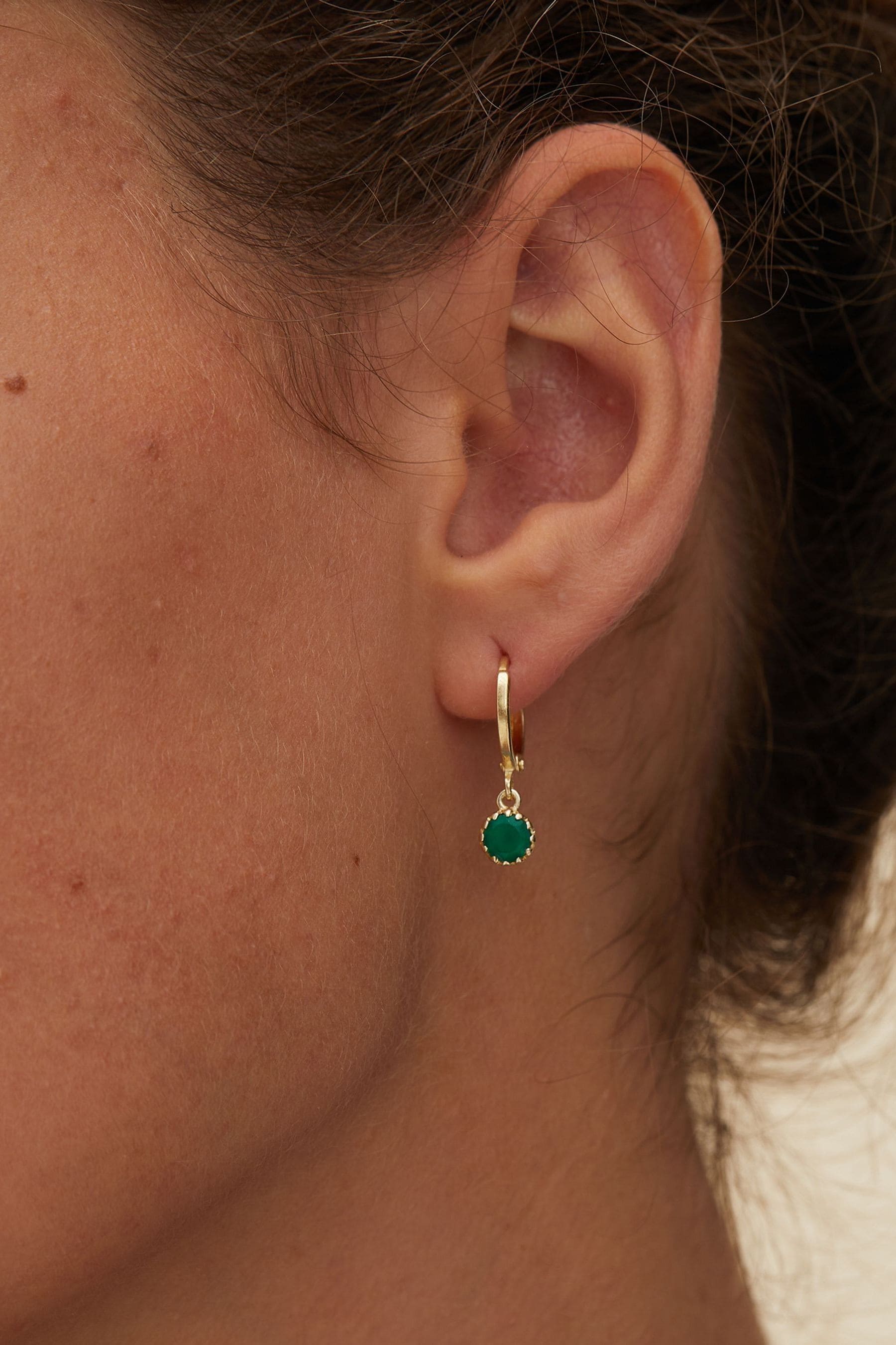 Oliver bonas green earrings hot sale