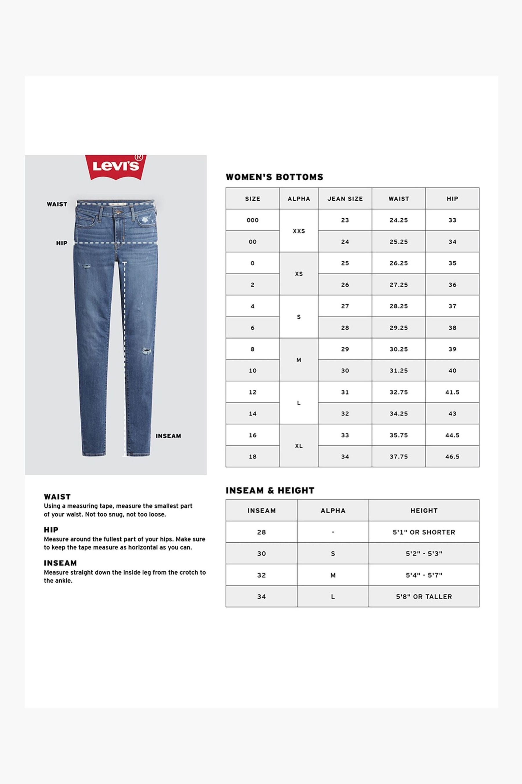 Levis jeans curve new arrivals