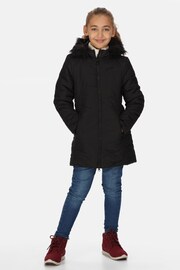 Regatta Black Fabrizia Insulated Thermal Longline Jacket - Image 1 of 7