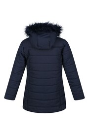 Regatta Blue Fabrizia Insulated Thermal Longline Jacket - Image 6 of 8