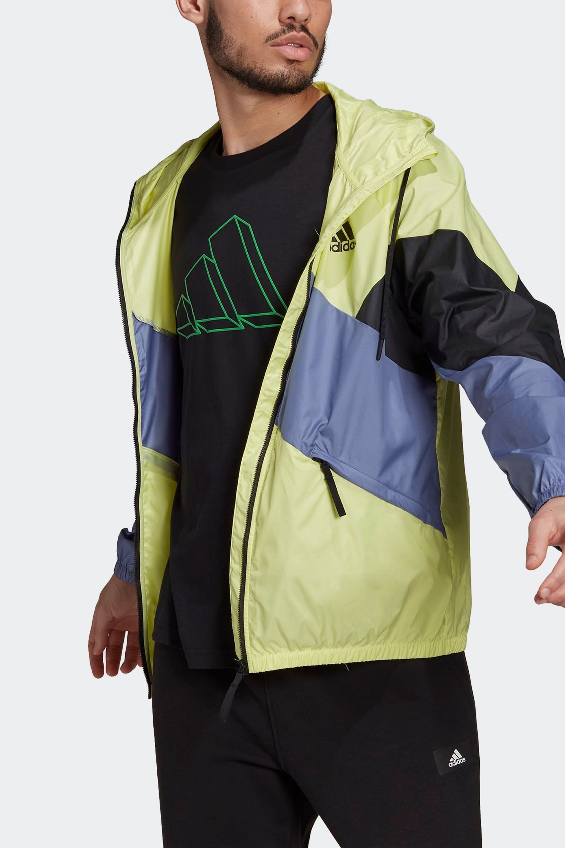 Buy adidas Yellow Back to Sport WIND.RDY Jacket from the Next UK online shop