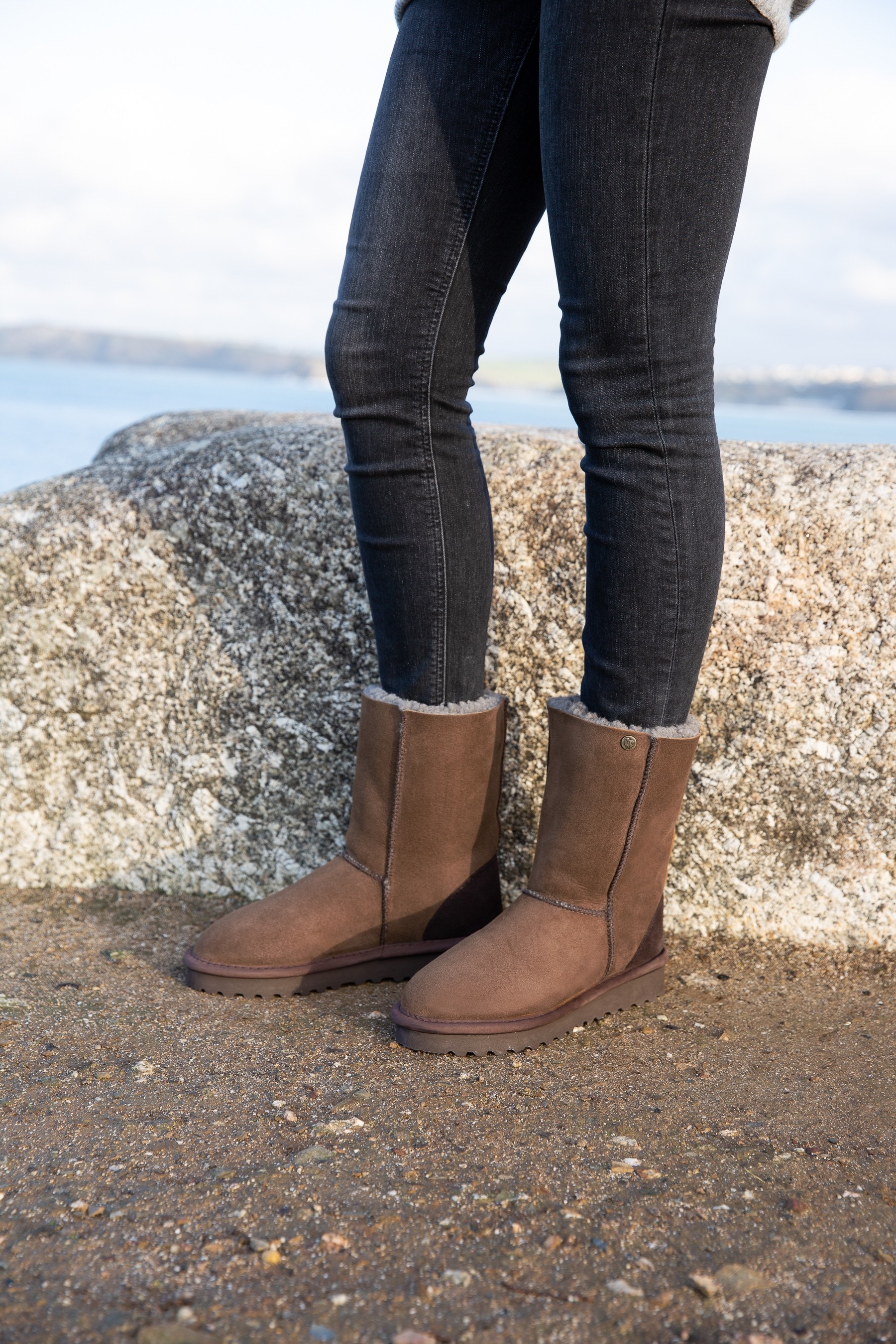 Buy Celtic Co. Brown Original Celt Sheepskin Boots from the Next UK online shop