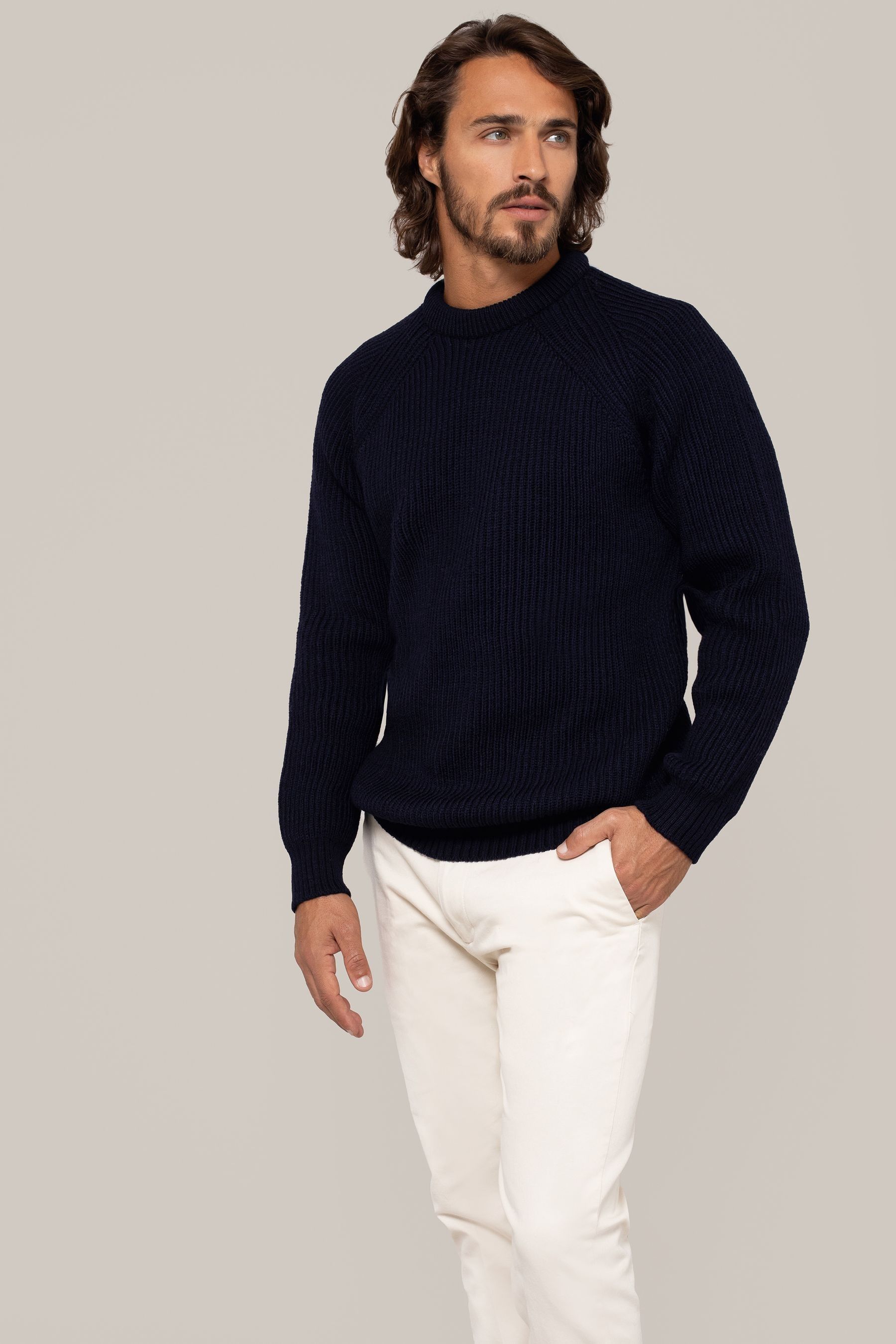 Buy Celtic Co. Mens Fishermans Ribbed Jumper from the Next UK online shop