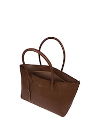 Pure Luxuries London Storrington Vegetable-Tanned Leather Tote Bag - Image 3 of 4