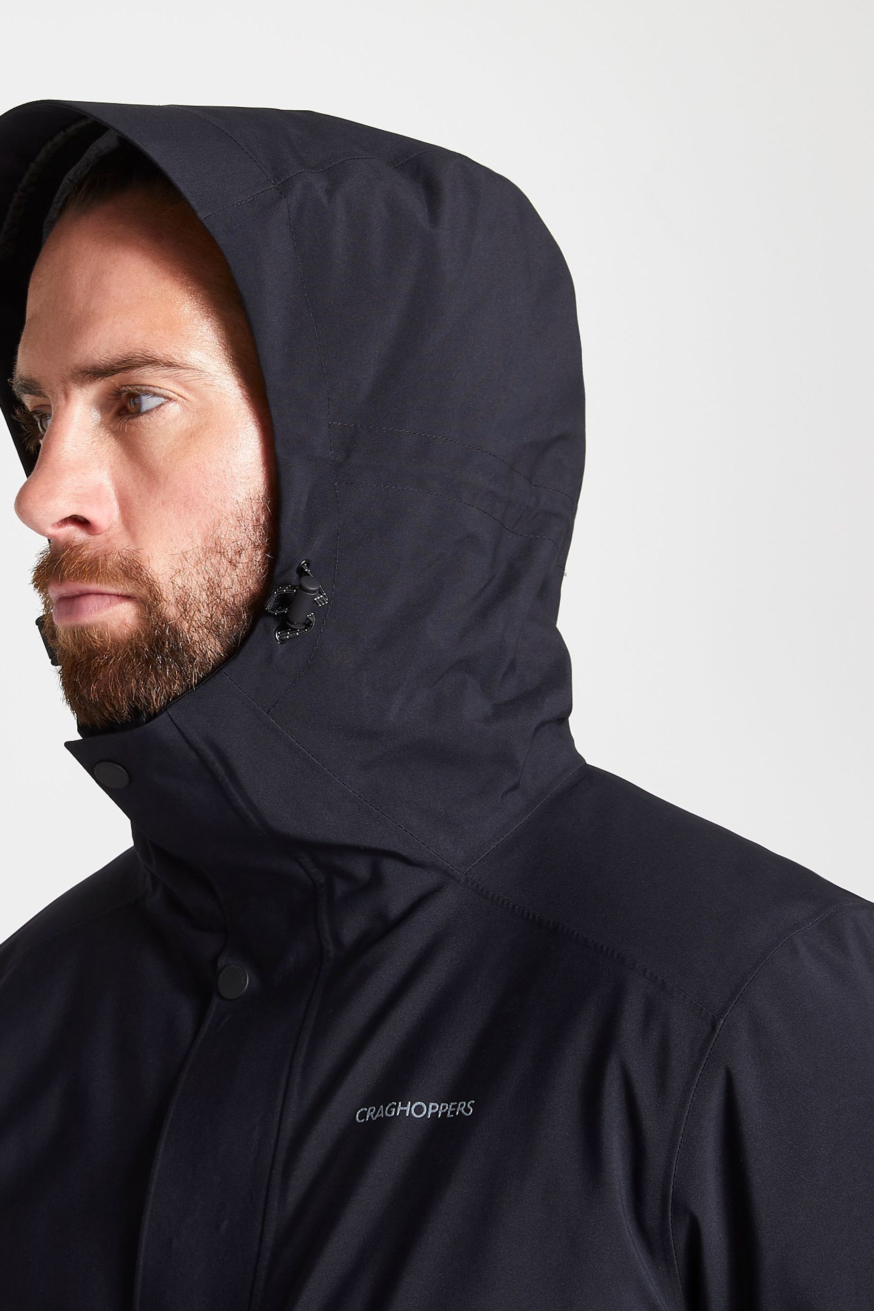Buy Craghoppers Black Talo Thermic Goretex Coat from Next Luxembourg