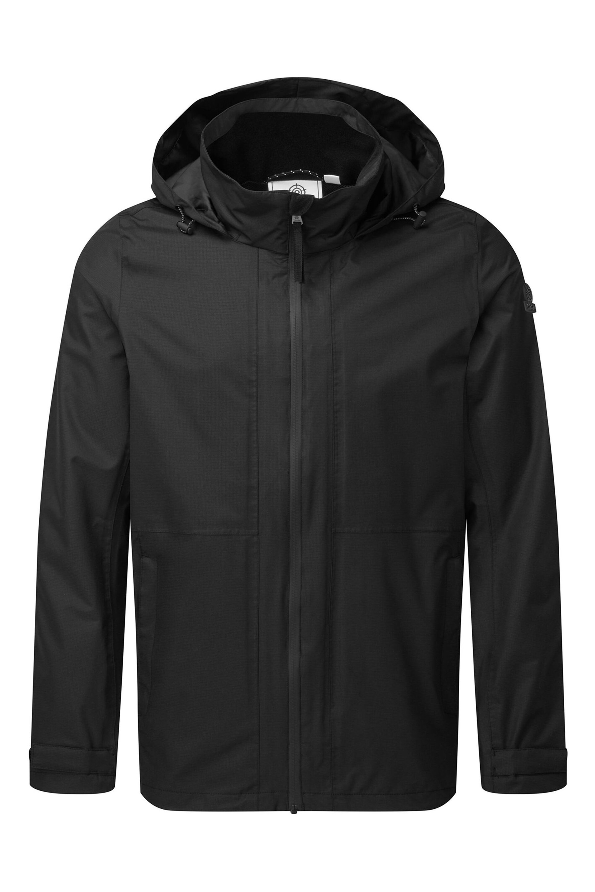 Tog 24 Black Gribton Waterproof Jacket - Image 4 of 4