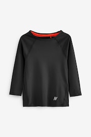 Black Long Sleeve Base Layer (3-16yrs) - Image 1 of 3