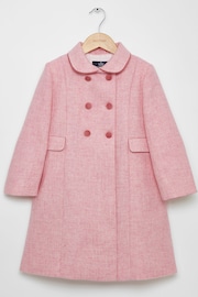 Trotters London Pink Classic Coat - Image 7 of 9